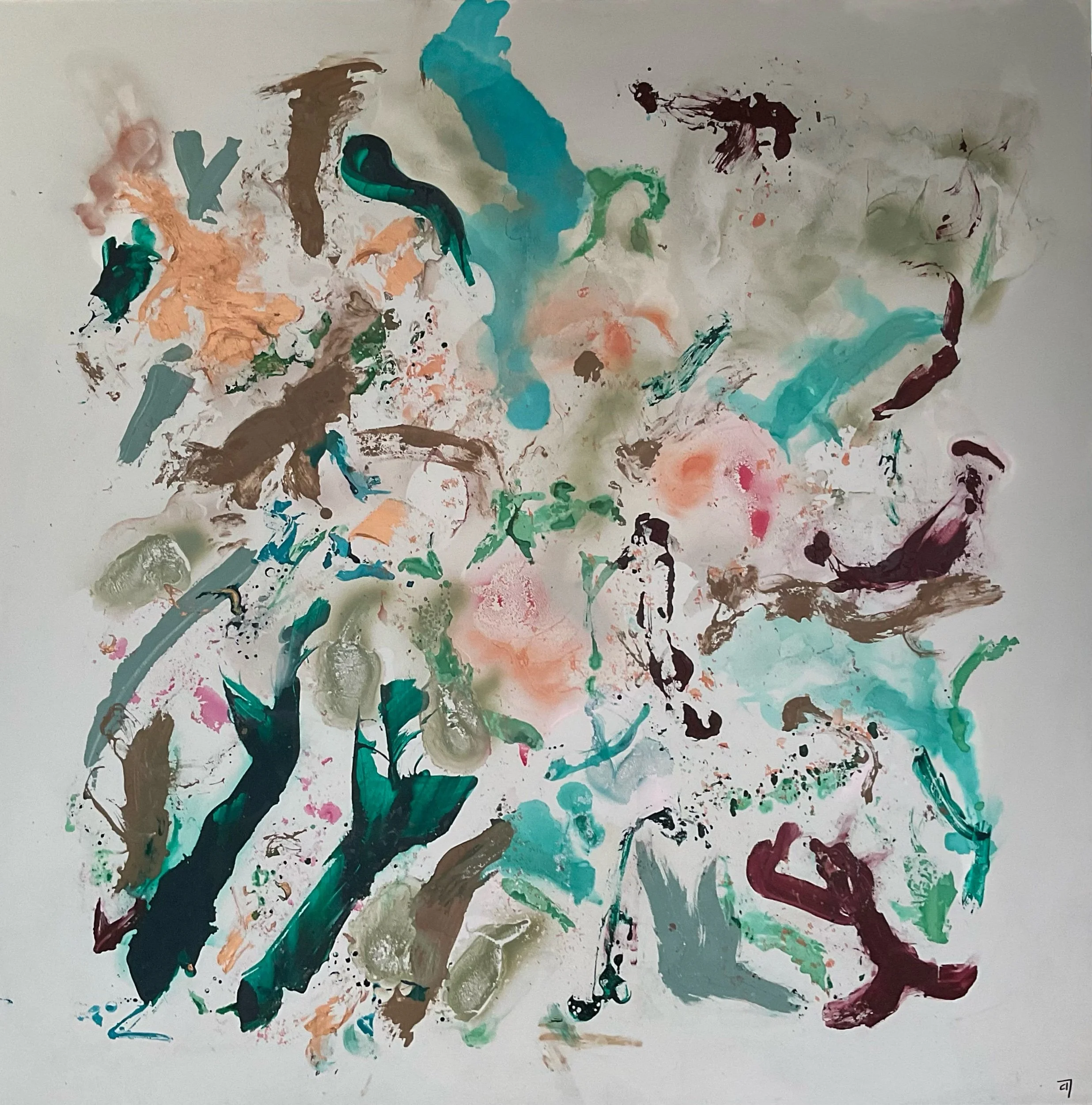 La seda de colores  140x140