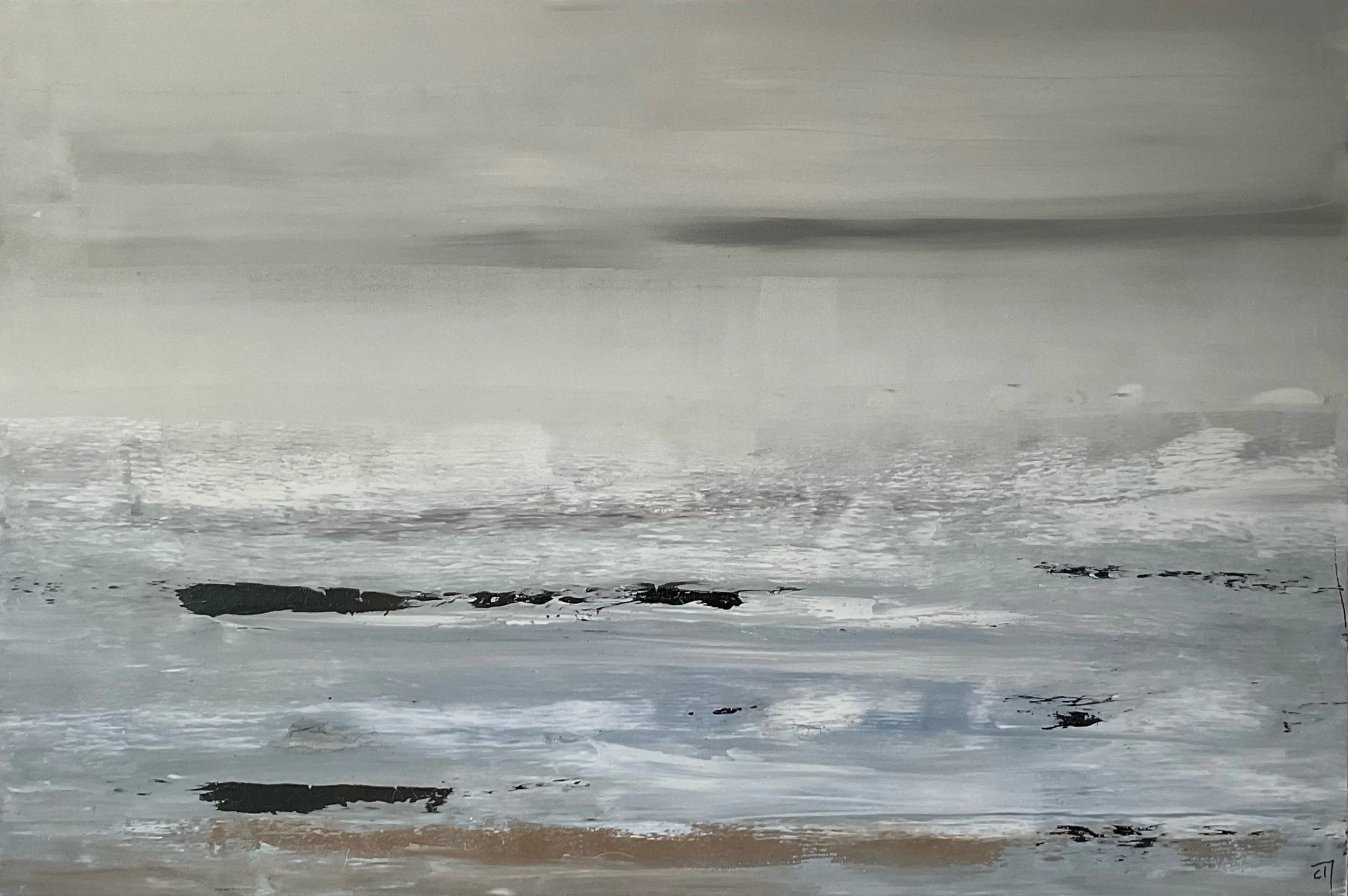 Mar en calma  150x100