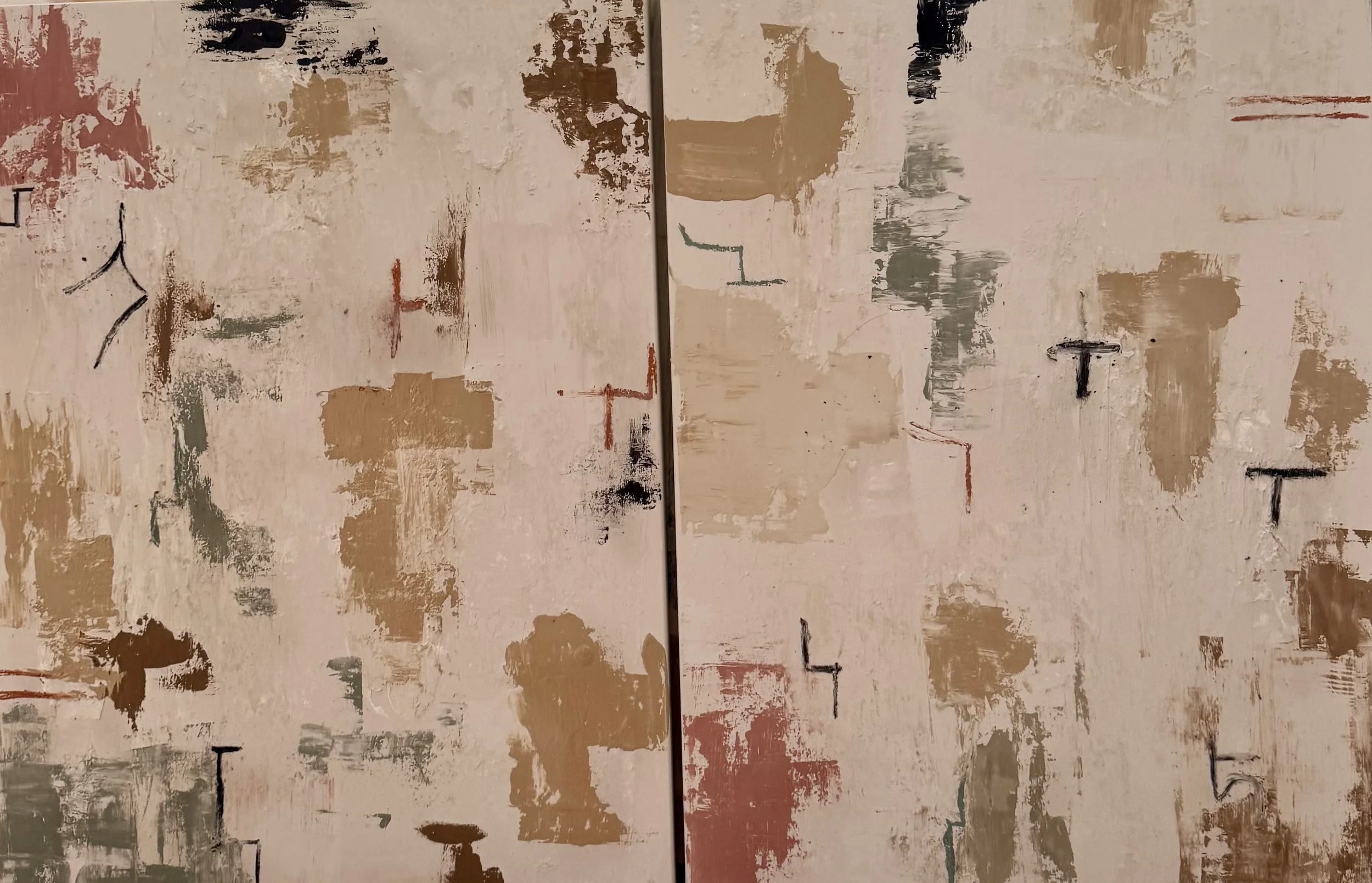 Sin nombre    (diptico) 2x80x60