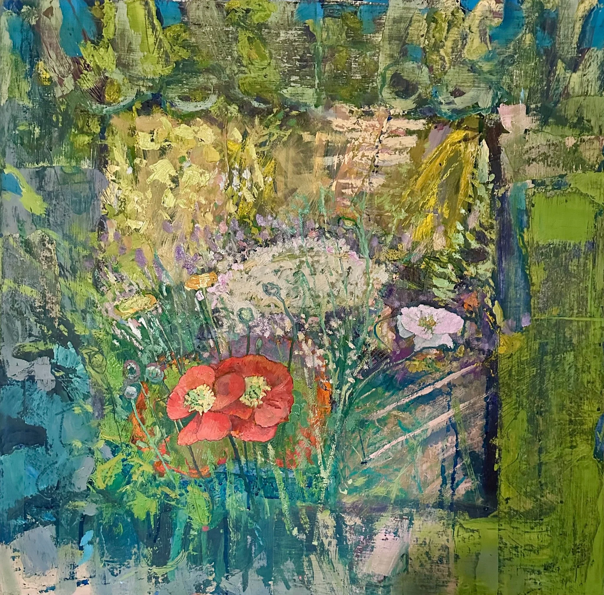 Poppy Heads, Back Garden