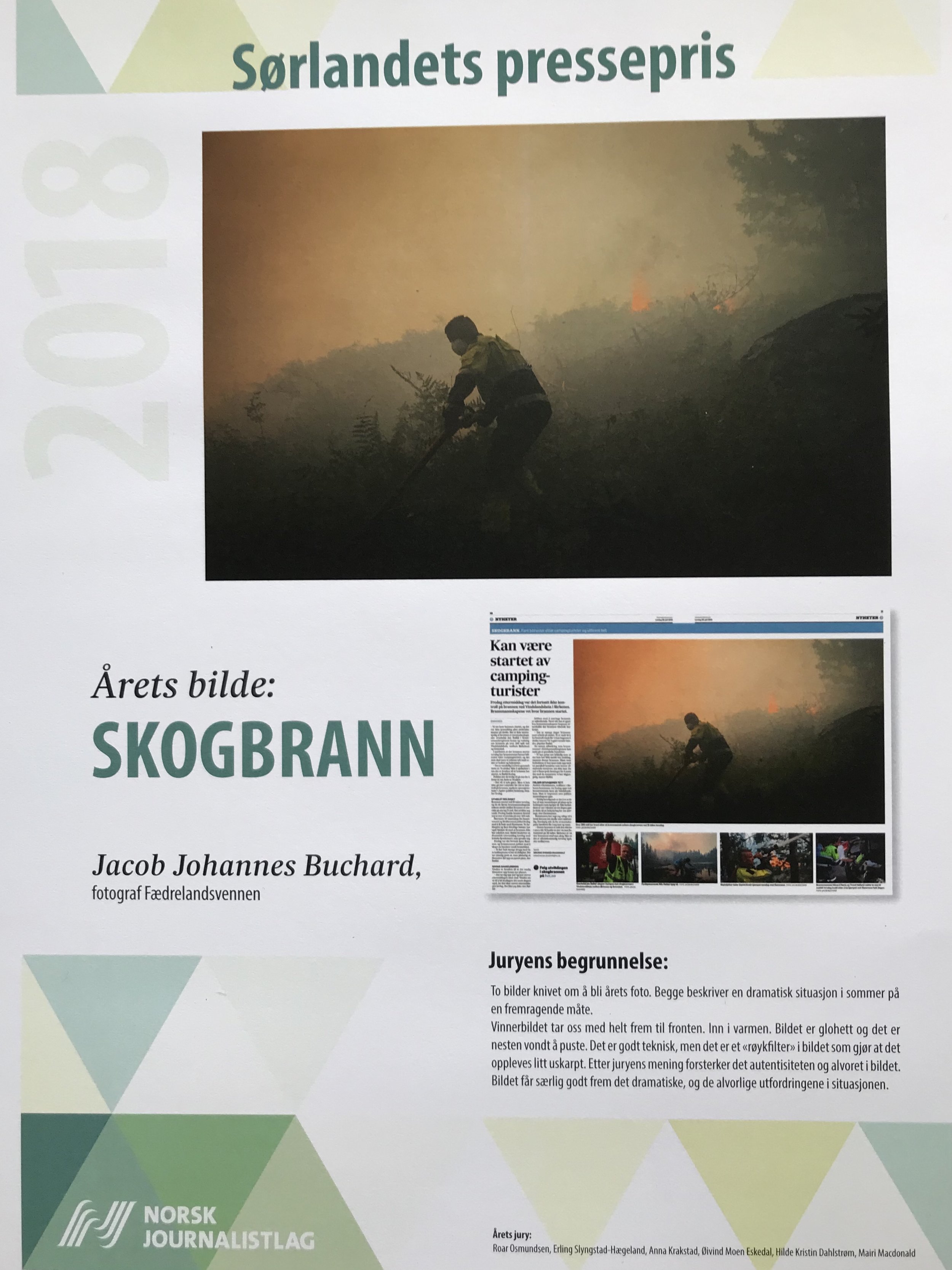 Winner of Sørlandets pressepris: Picture of the year