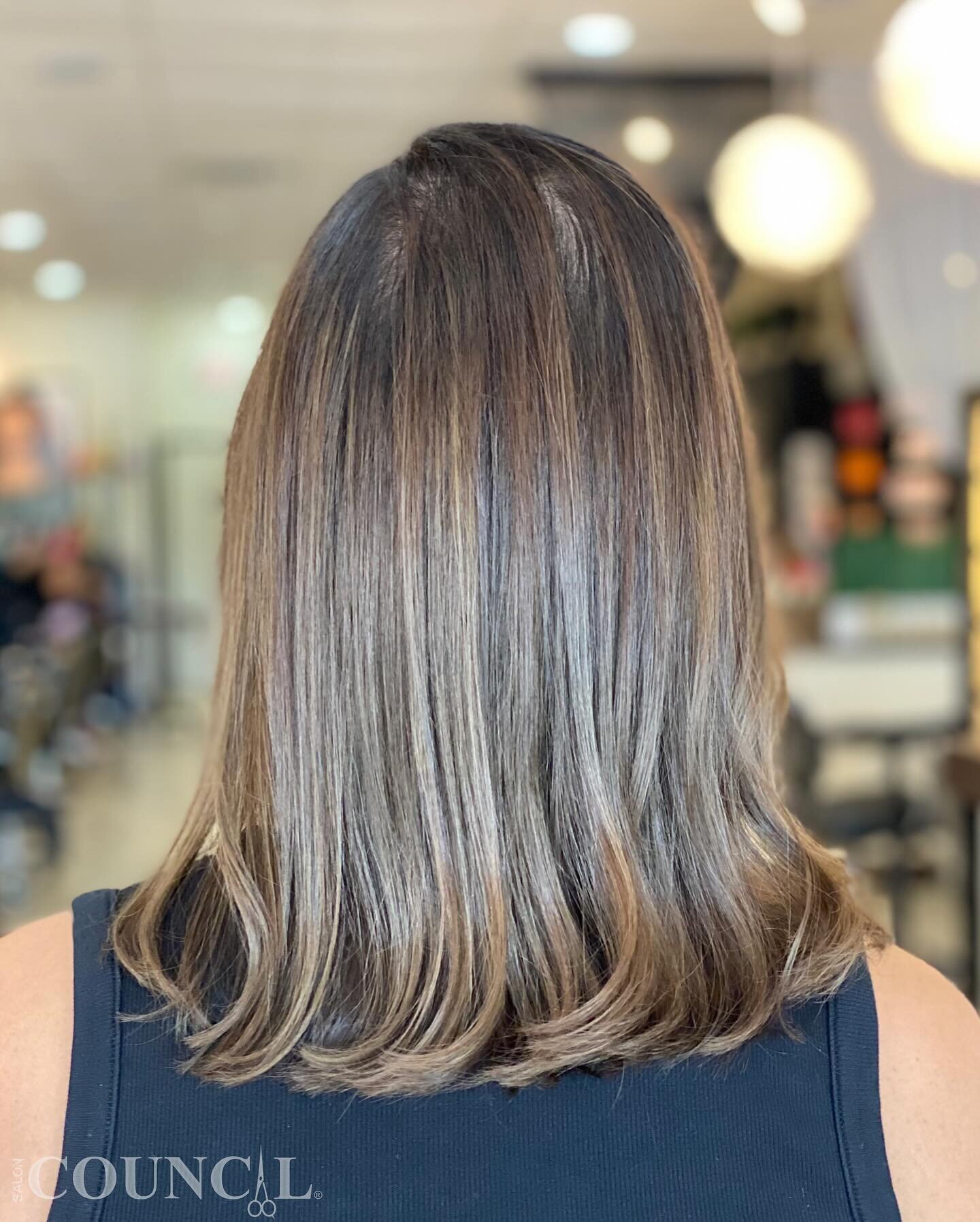 🌿#haircolour 
Embrace the richness of a full head brunette transformation 🌰 Paired with a precision haircut and styled to perfection. Welcome a new chapter with luscious, vibrant locks that speak volumes. It&rsquo;s more than a color change; it&rsq