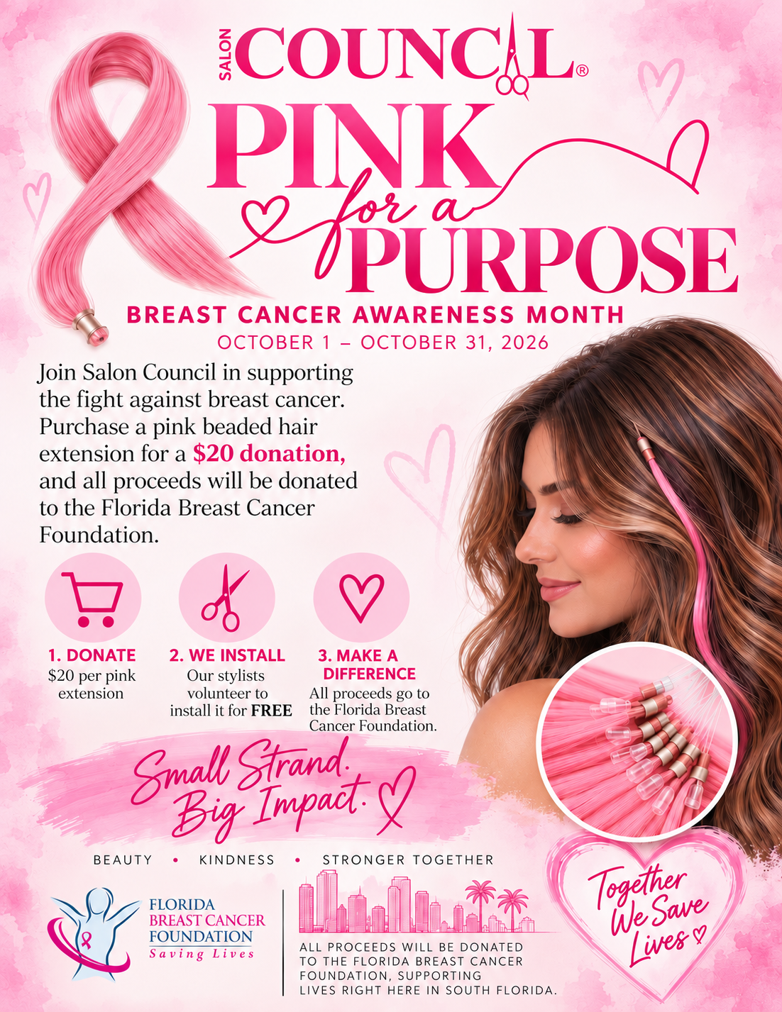 Salon Council - Pink Strands, Big Impact Poster.png