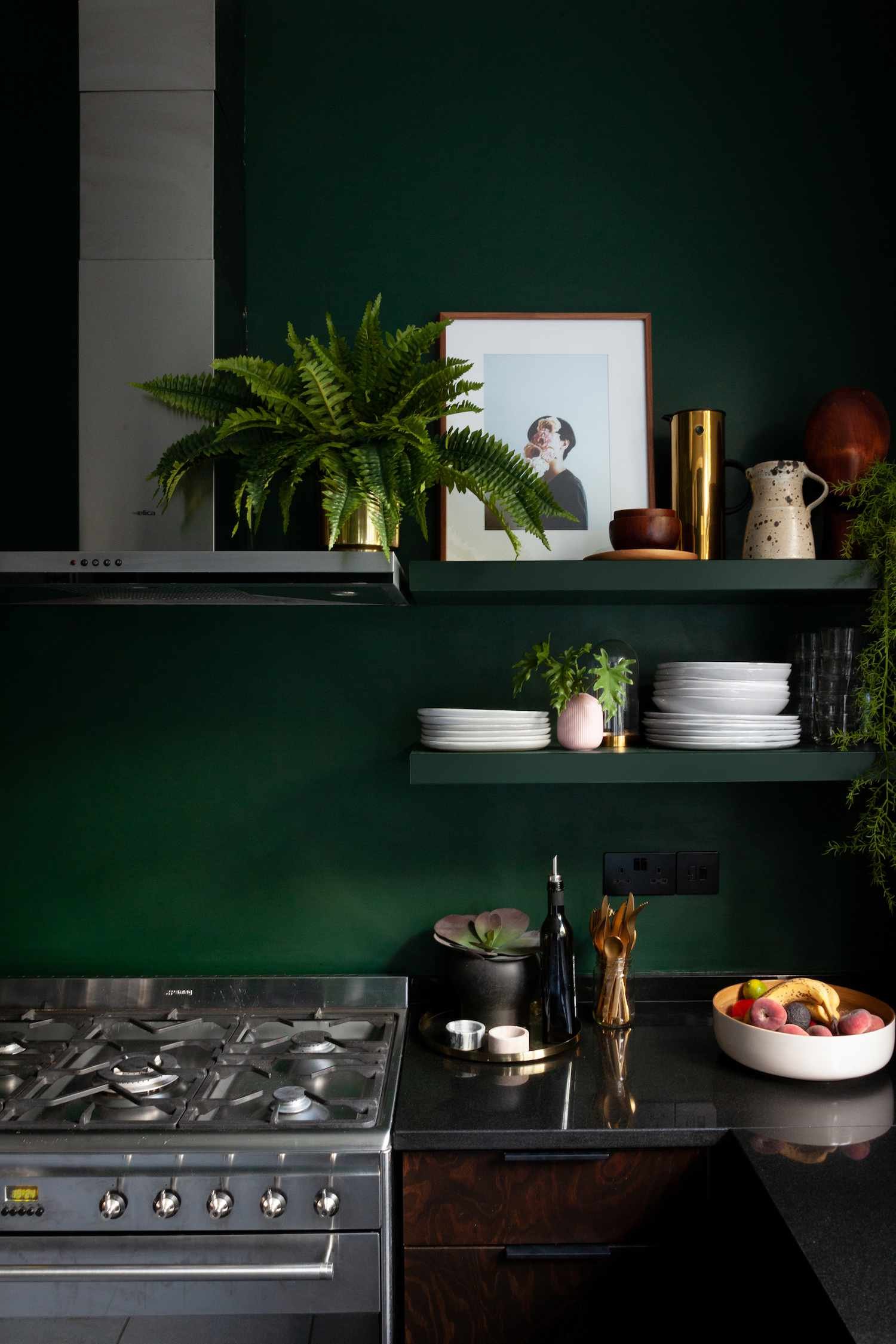 floating shelves dark green.jpg