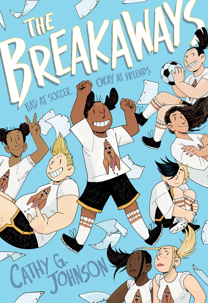 THE BREAKAWAYS by Cathy G. Johnson, colors by Kevin Czap (First Second, March 2019)