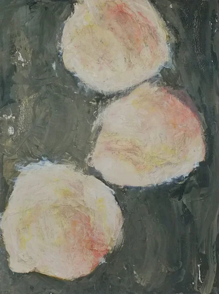 Poached Eggs, Oil on Wood, 12 X 16 inches, 2015 13