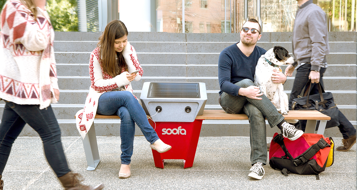 Soofa Bench is for everyone