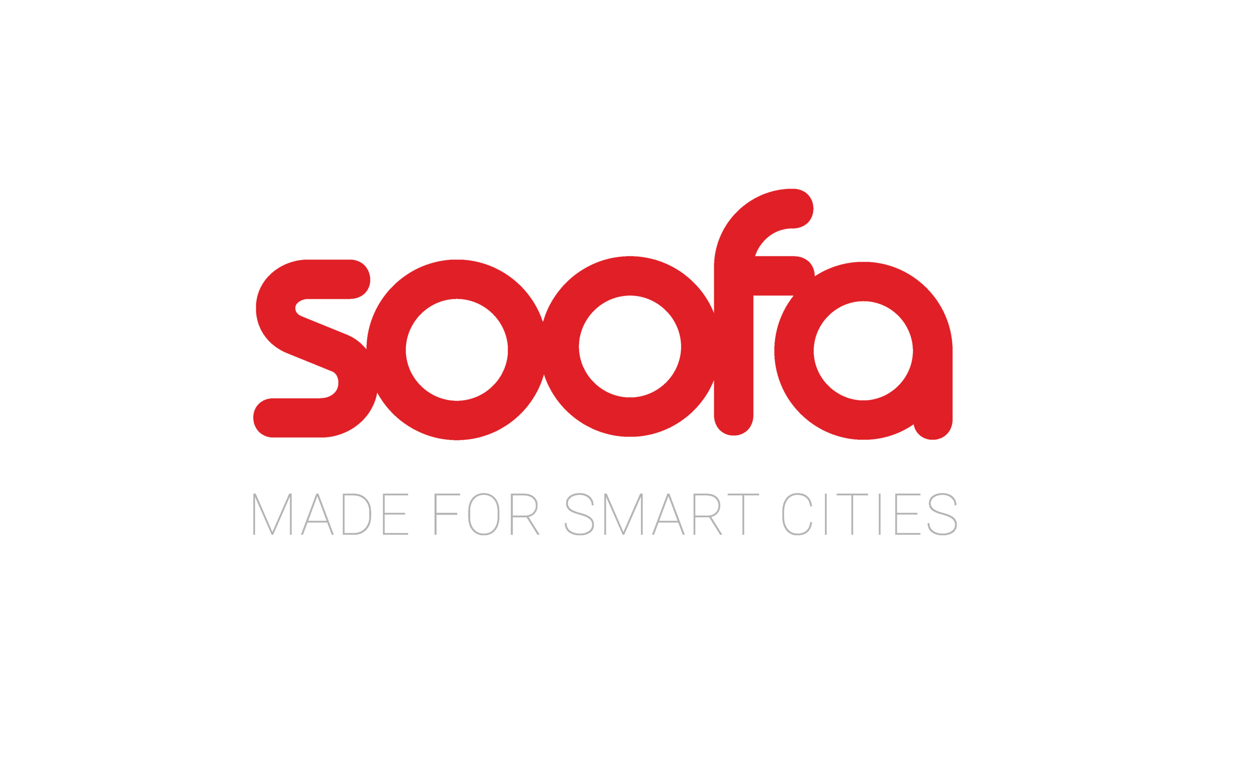 Soofa logo with tagline