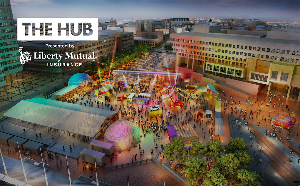The HUB layout in 2018