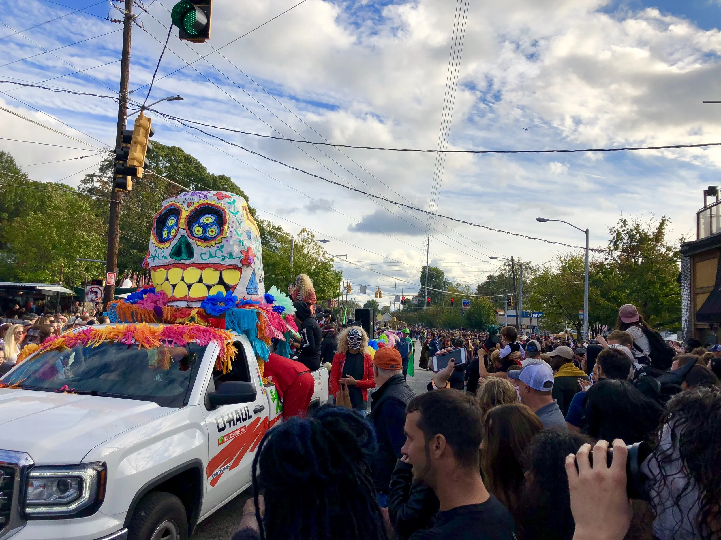 Southeast Mortgage got into the Halloween spirit just in time for a 35,000+ person parade