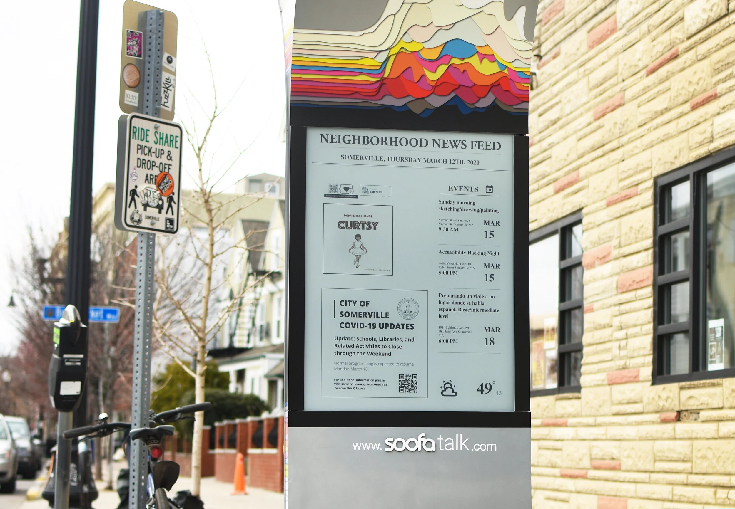 How One Startup Is Getting COVID-19 Information to Boston’s Pedestrians