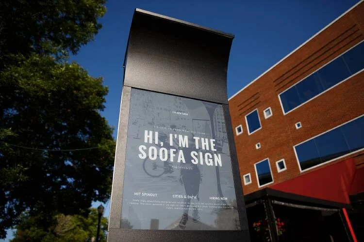 Lebanon’s new electronic signs tout local life, sell ads