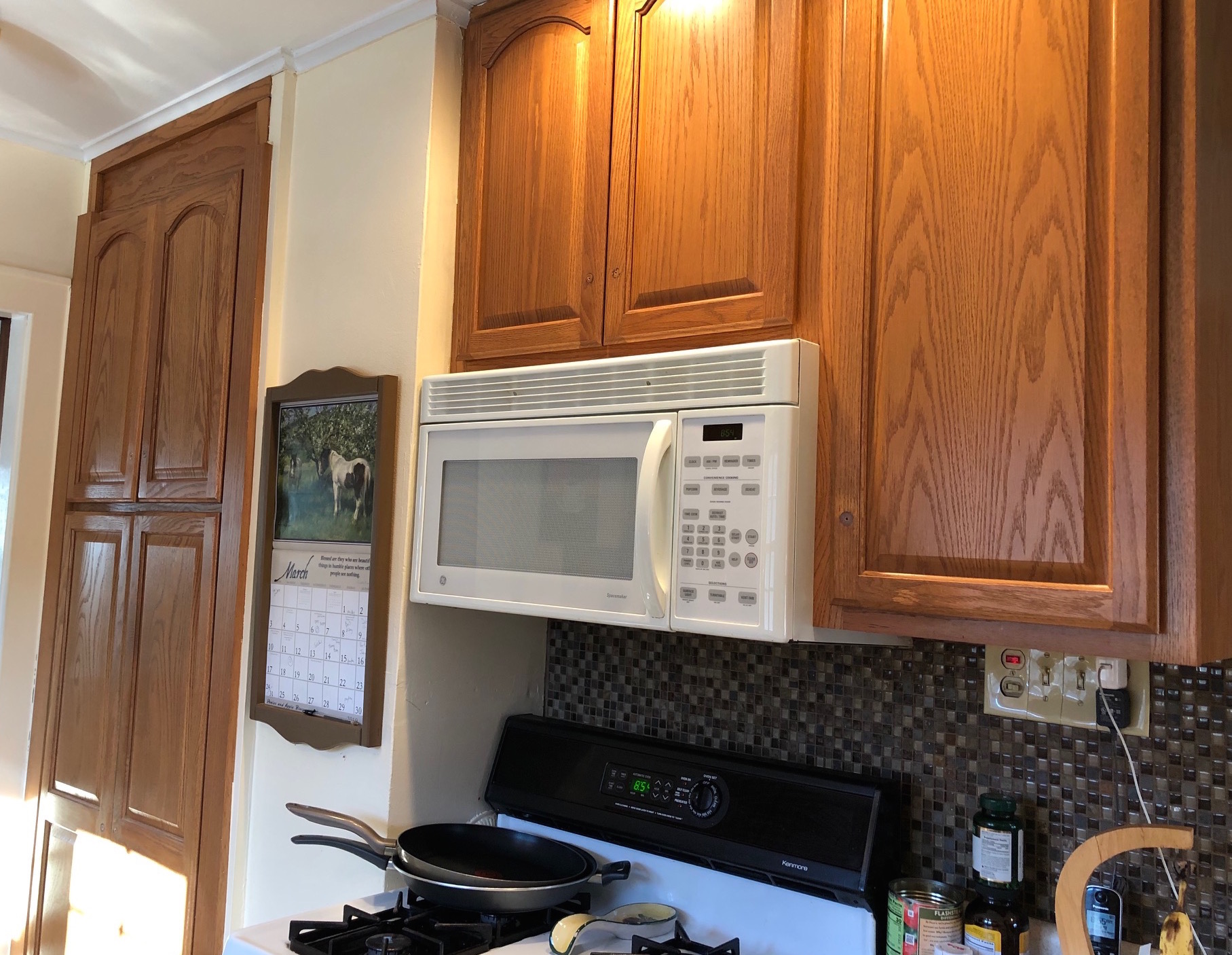 This homeowner in Brunswick couldn't wait to brighten her kitchen.