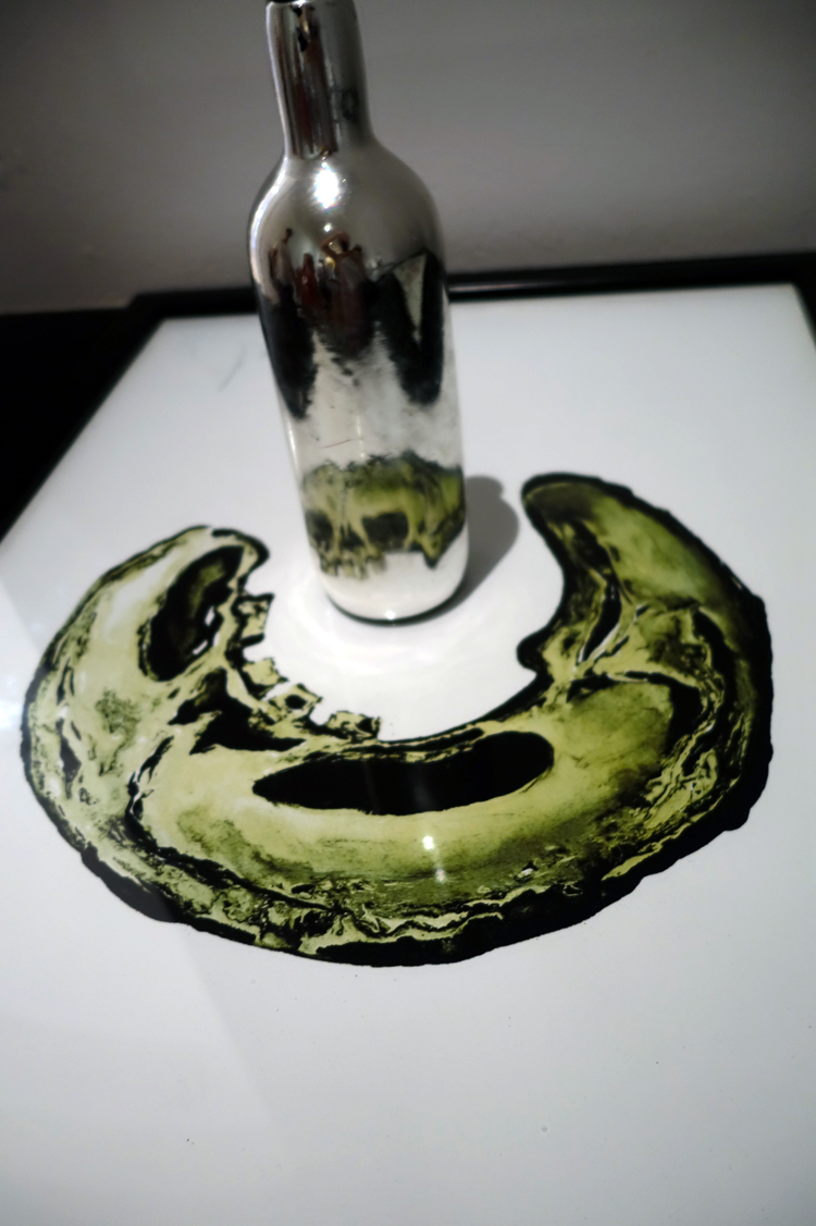 Optical trickery by Dalí