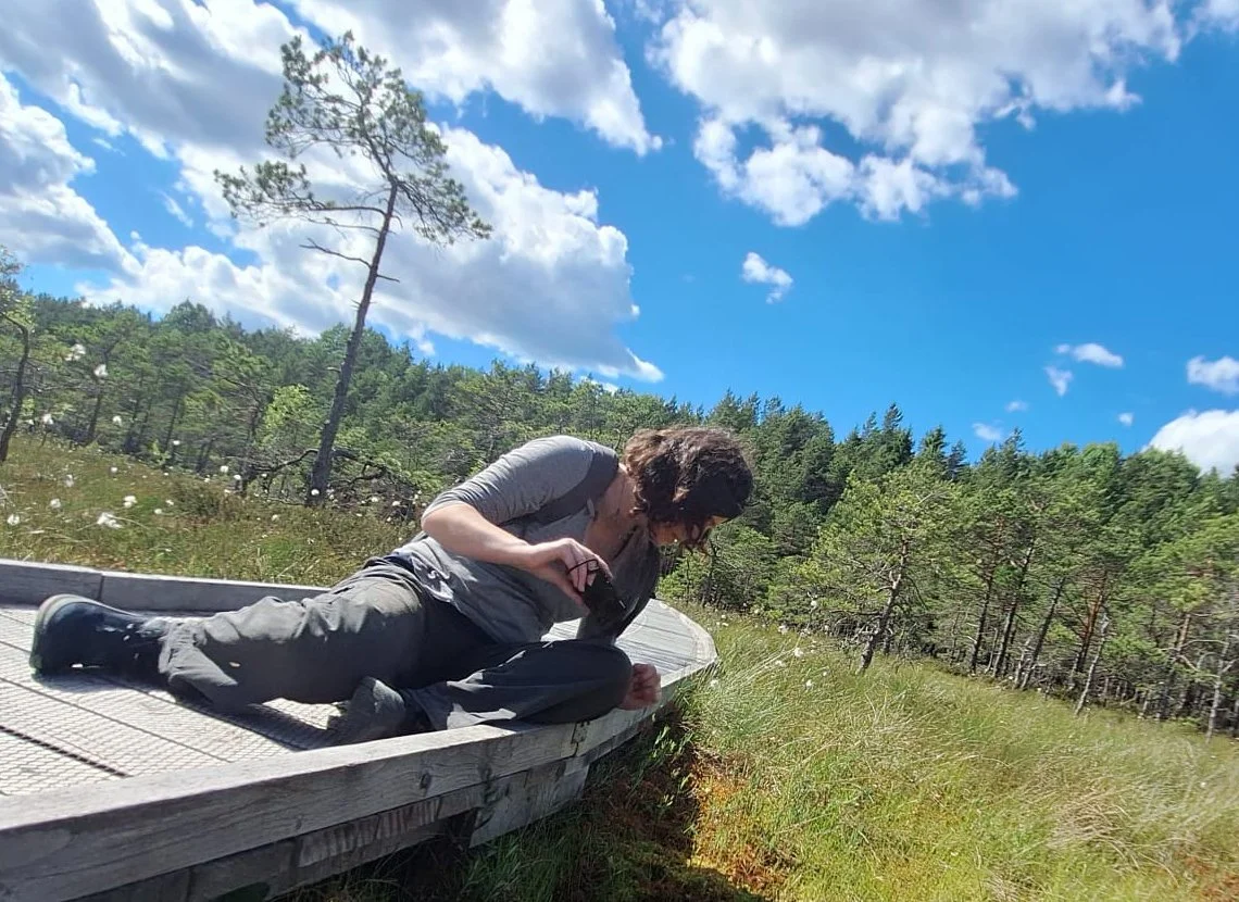 Shelby photographing bog 1.jpg