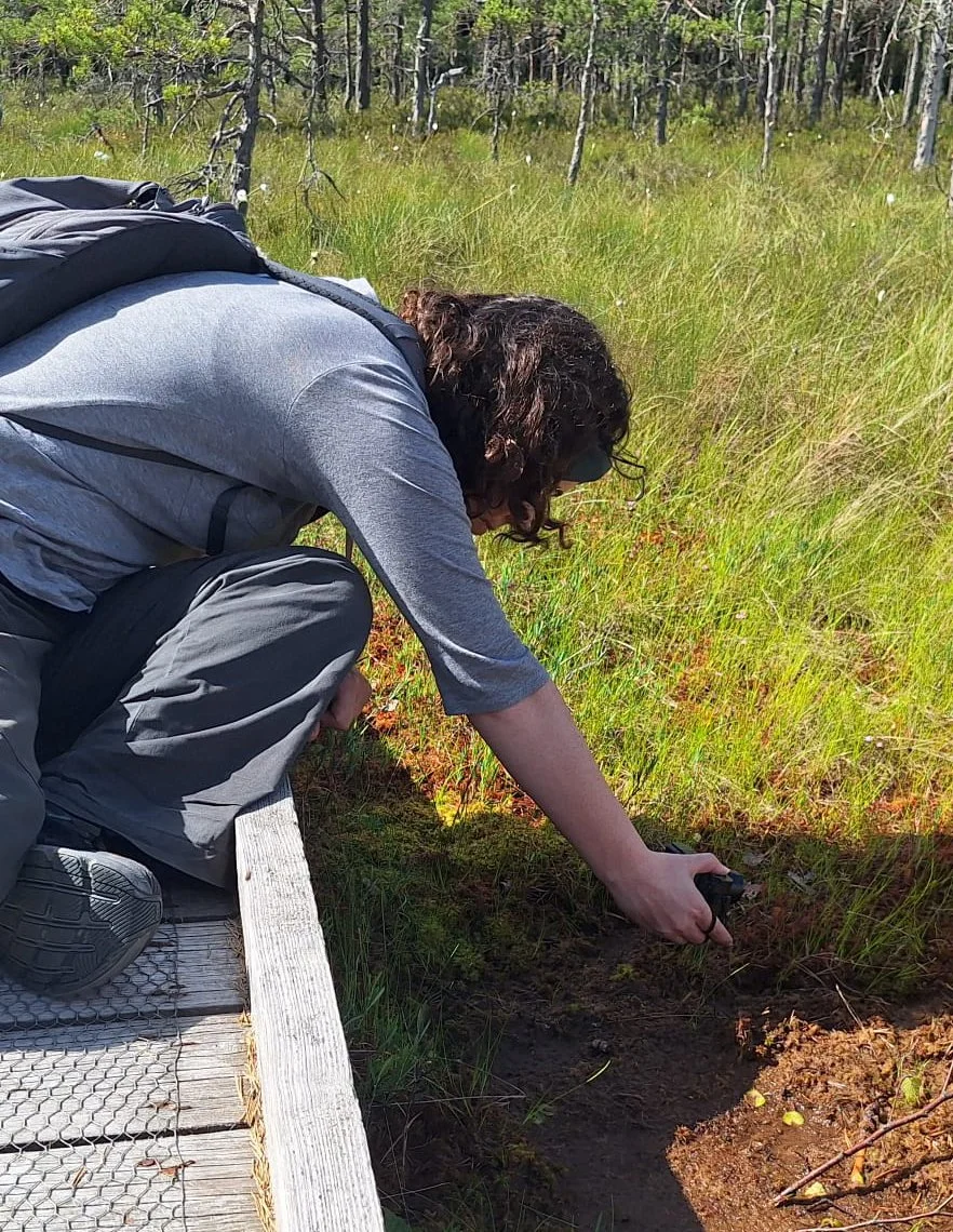 Shelby photographing bog 2.jpg