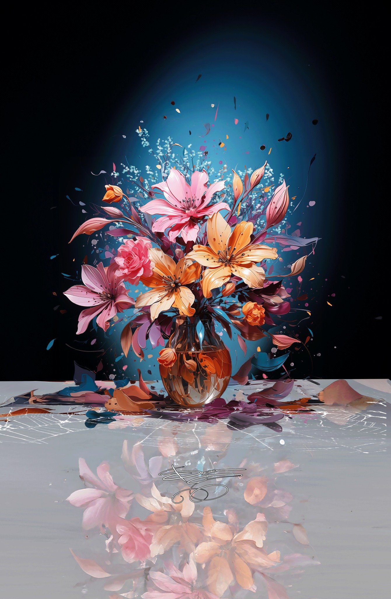 Flowers in Vase