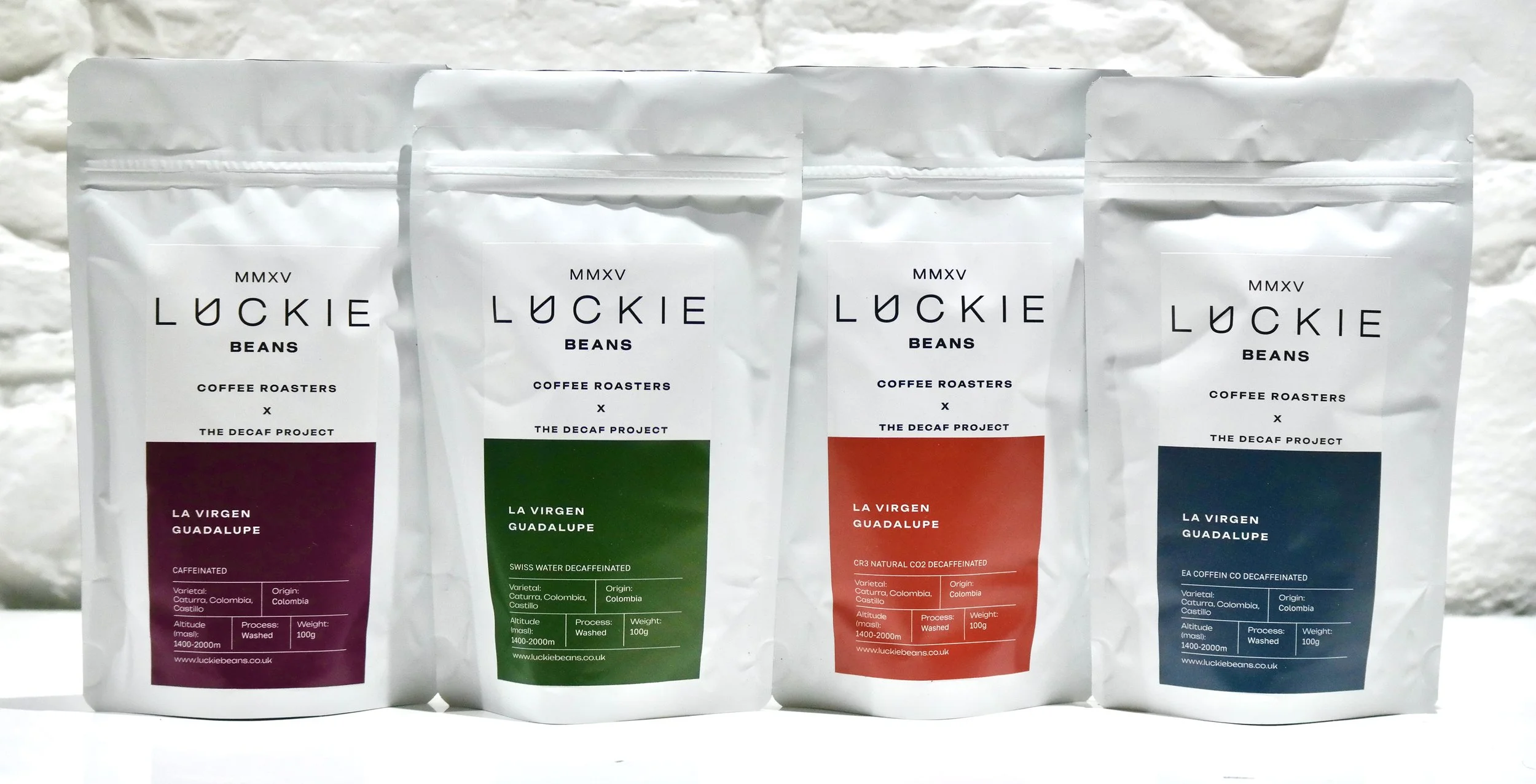 Luckie Beans The Decaf Project Tasting Set James Hoffmann