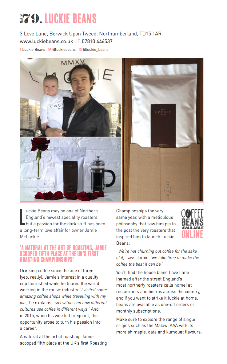 Northern Independent Coffee Guide Luckie Beans