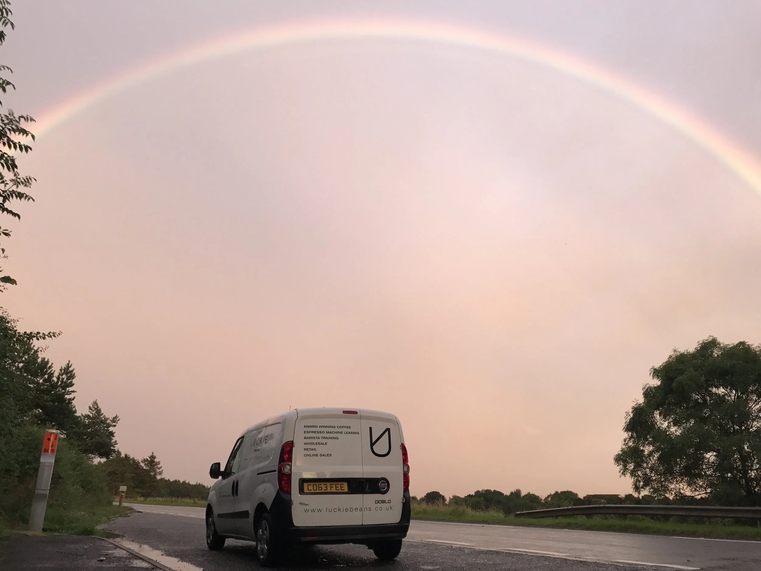 Luckie Beans Van With Rainbow 2.jpg