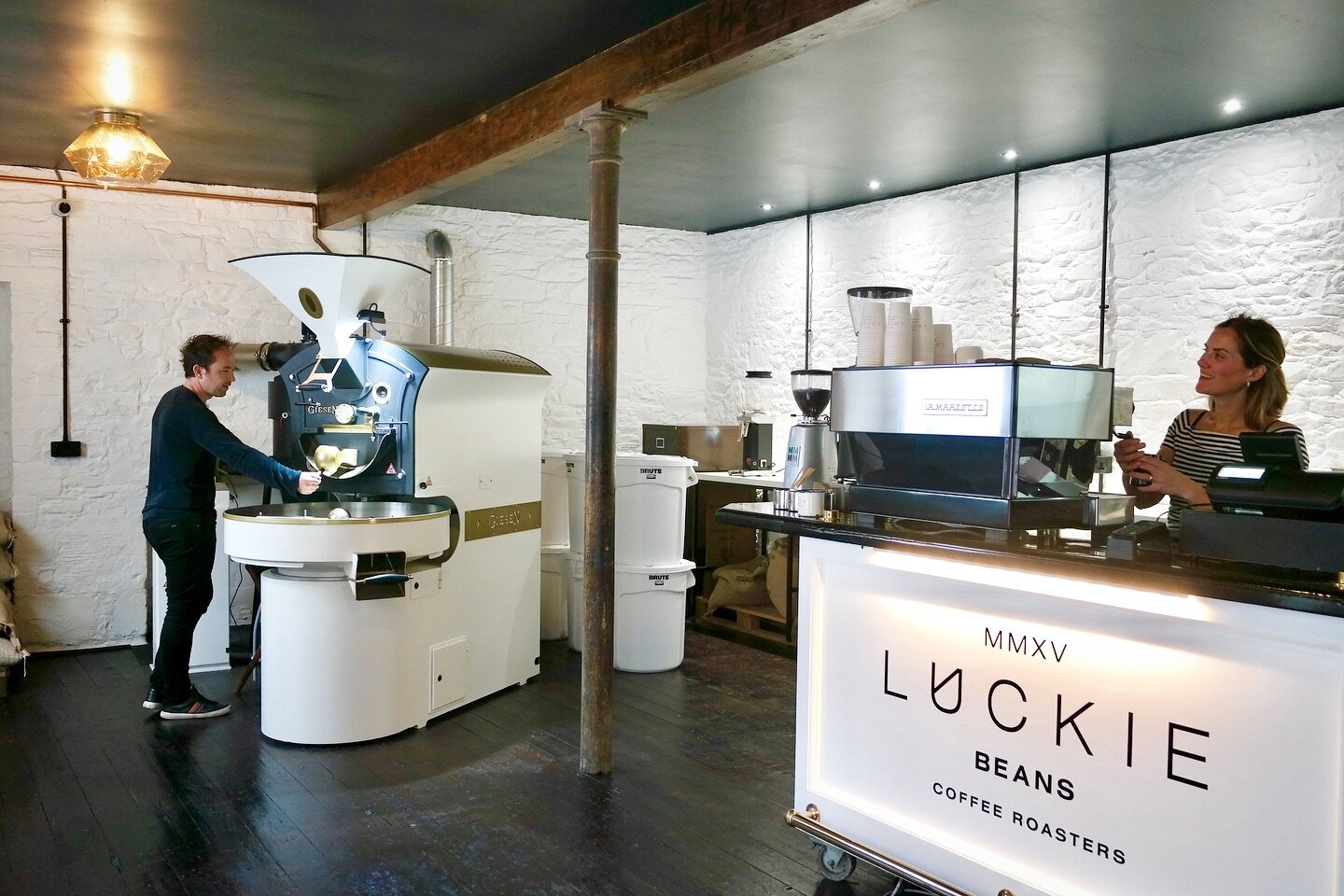 Our roastery will be open today from 11am until late.  We have bags of coffee, all sorts of coffee making paraphernalia and mince pies 🥧 🎄 

See you soon ☕️ 

#luckiebeans #coffeeroasters #galashiels #bankstreet #awardwinning #coffee #love