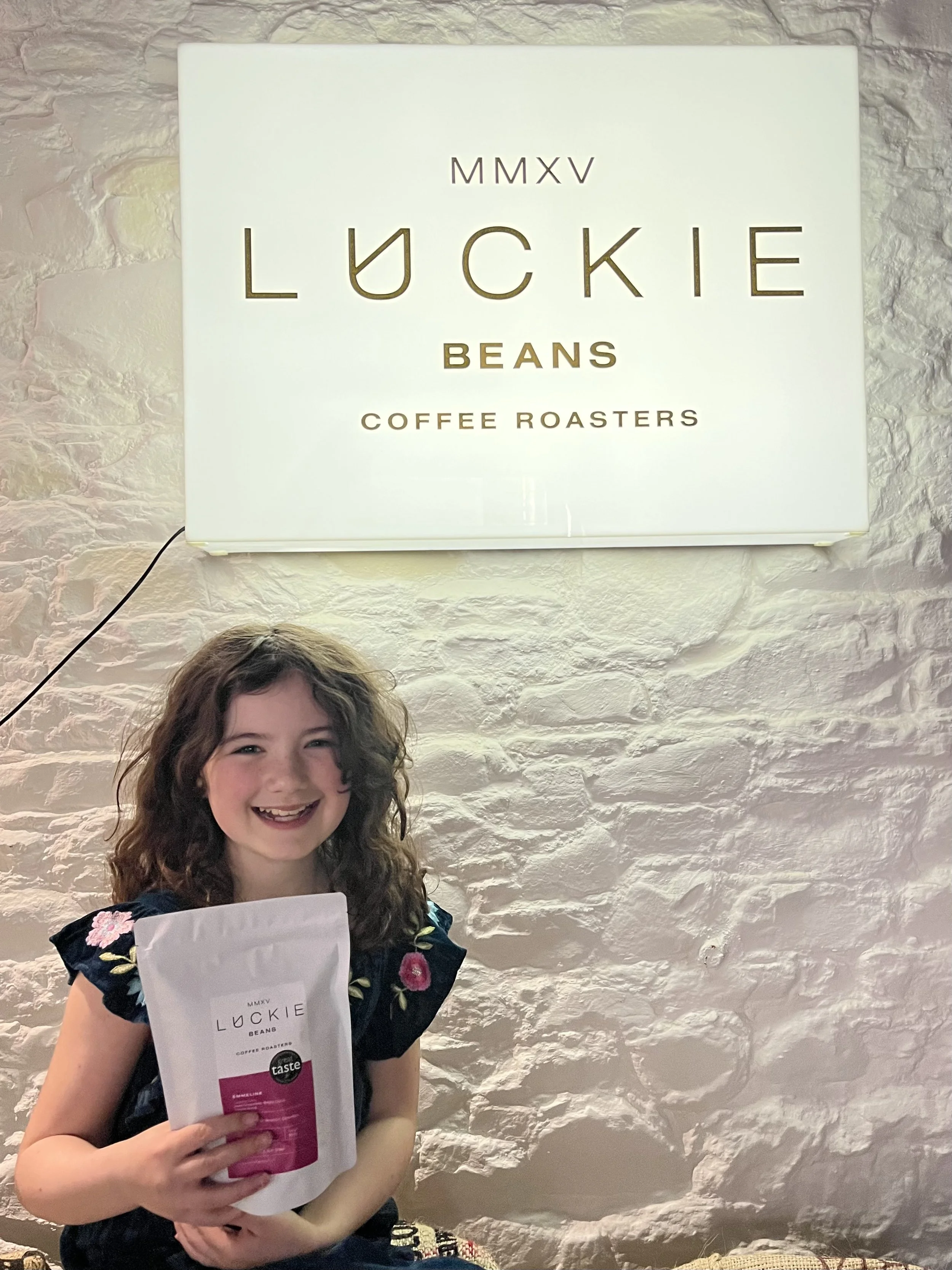 Emmeline in Galashiels Coffee Roastery.jpeg