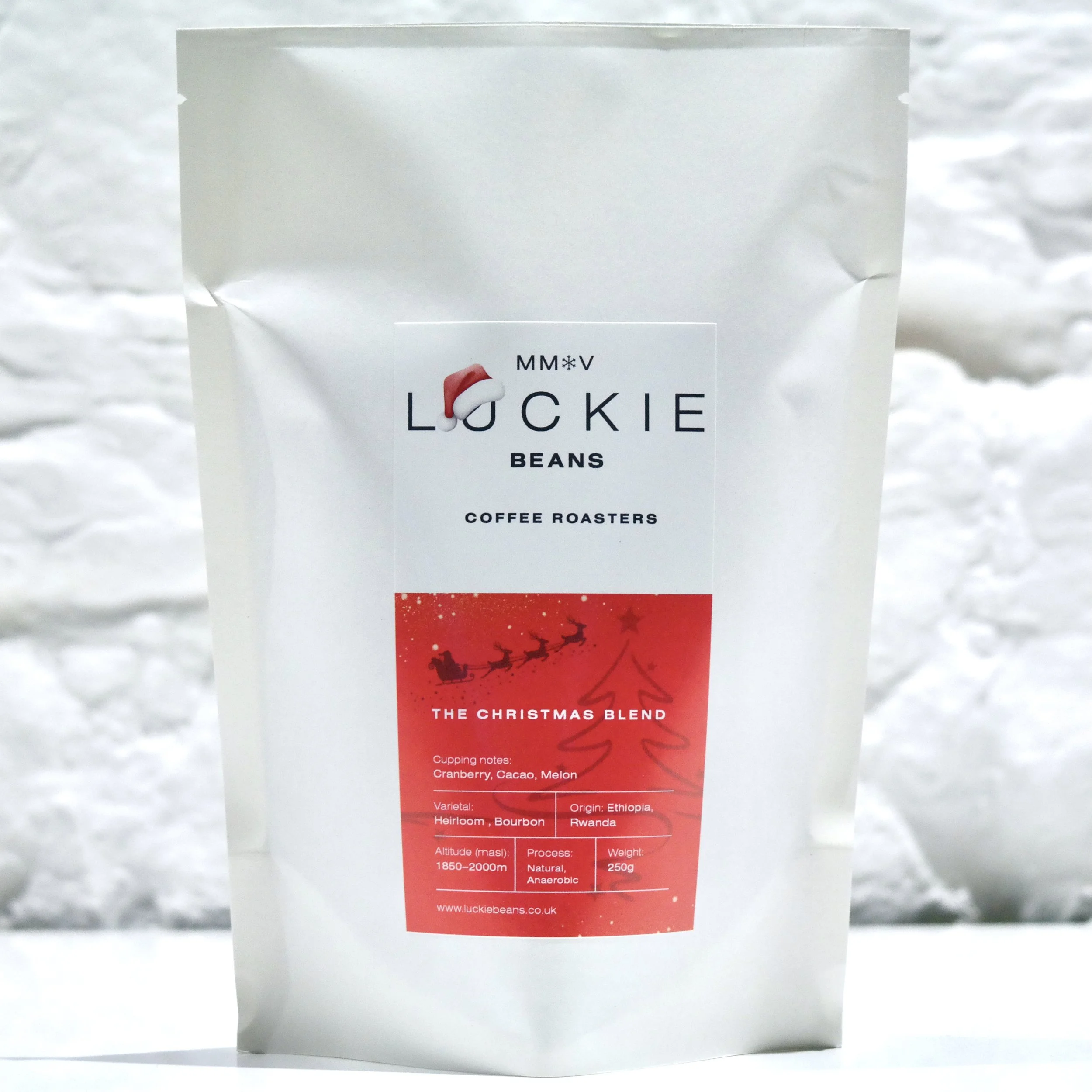Luckie Beans Coffee Roasters Christmas Blend