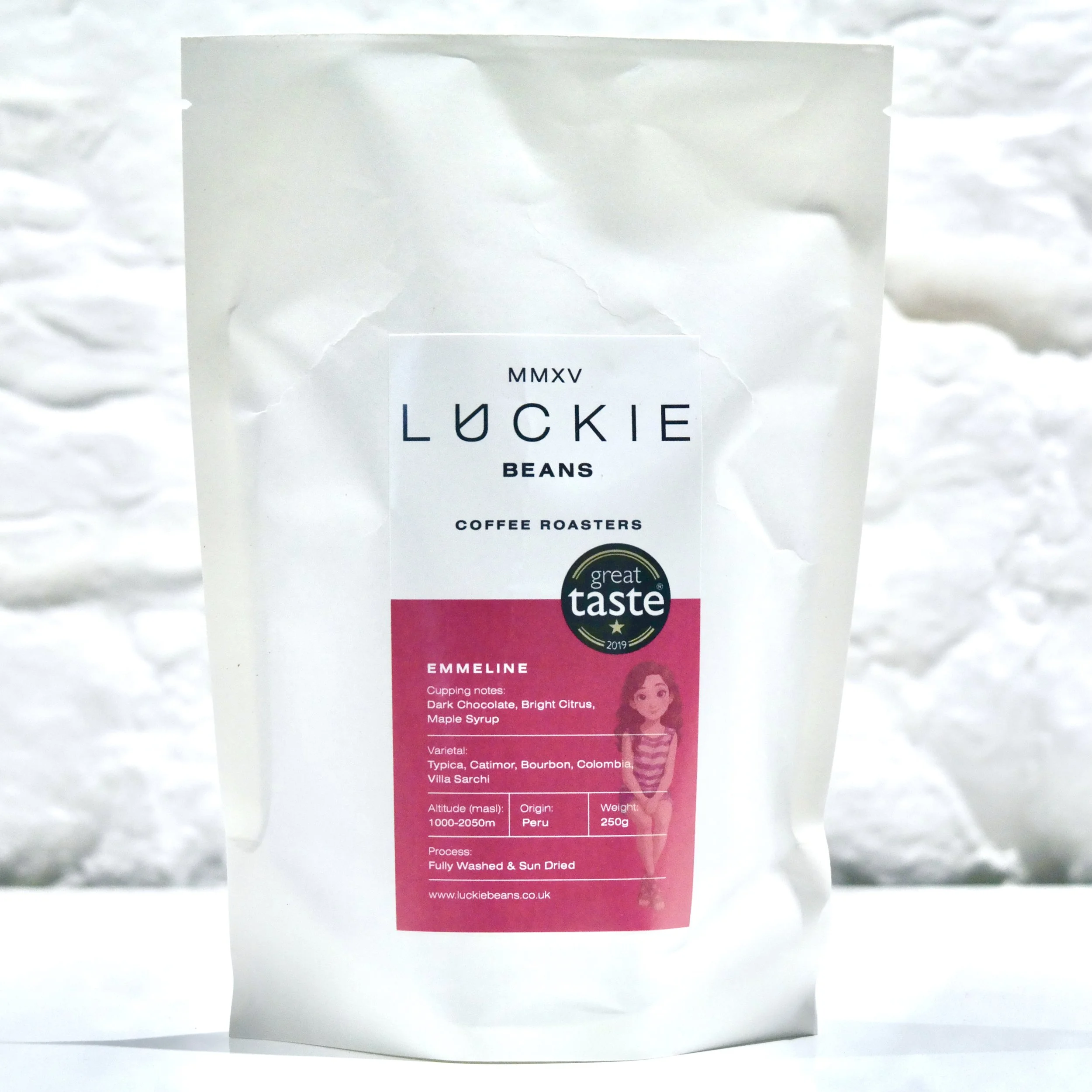 Emmeline Peru Luckie Beans Coffee Roasters