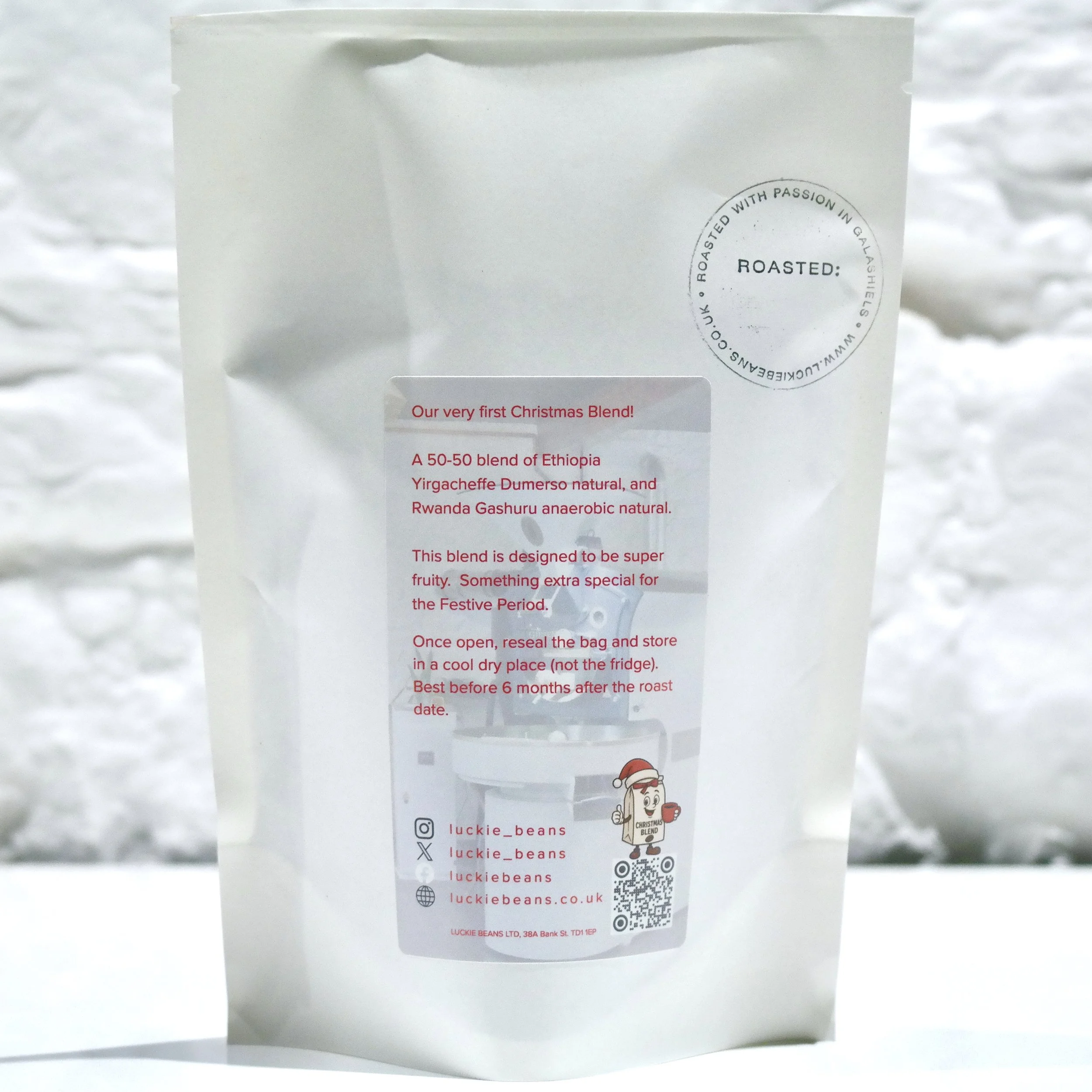 Luckie Beans Christmas Blend.JPG