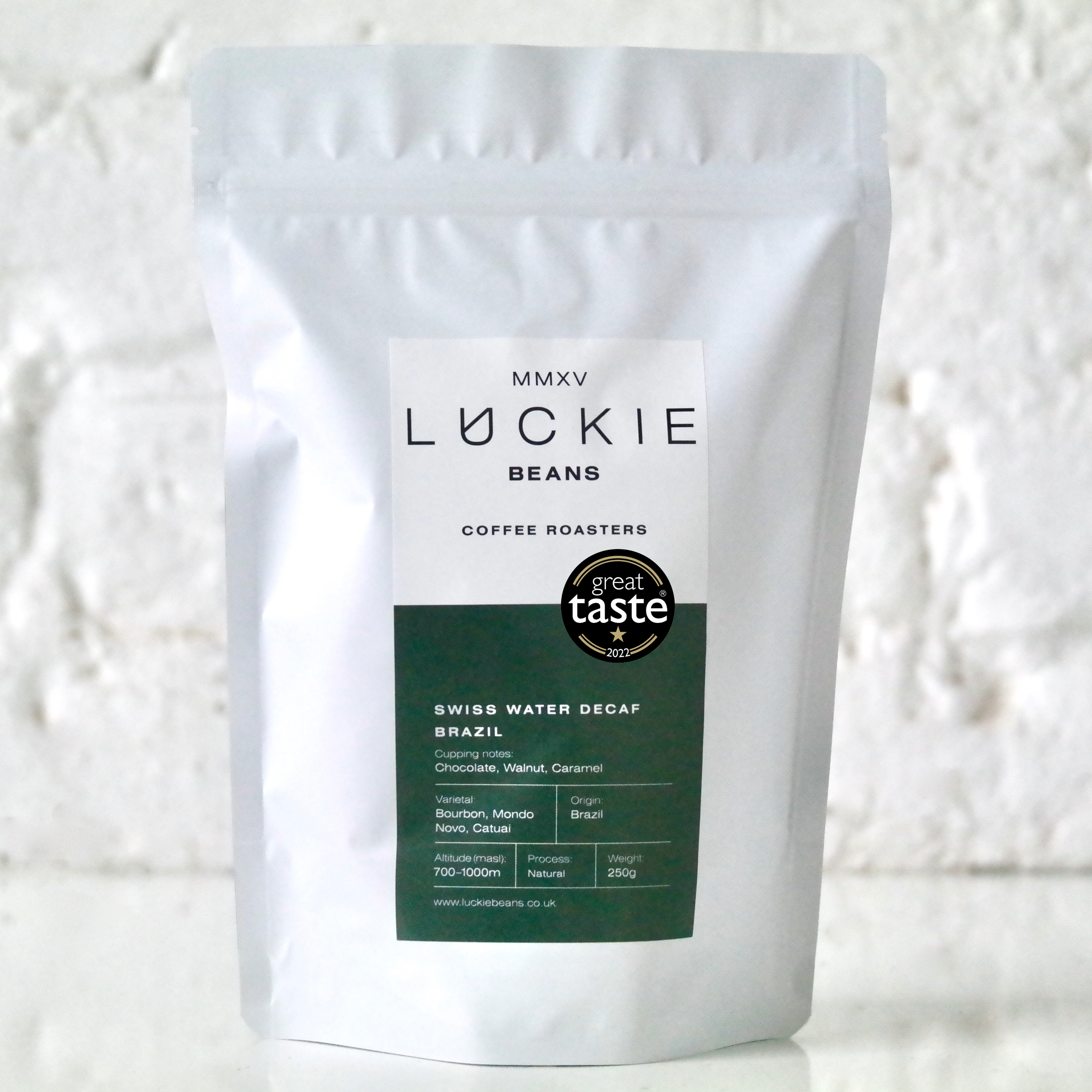 Award Winning Brazil Swiss Water Decaf Coffee