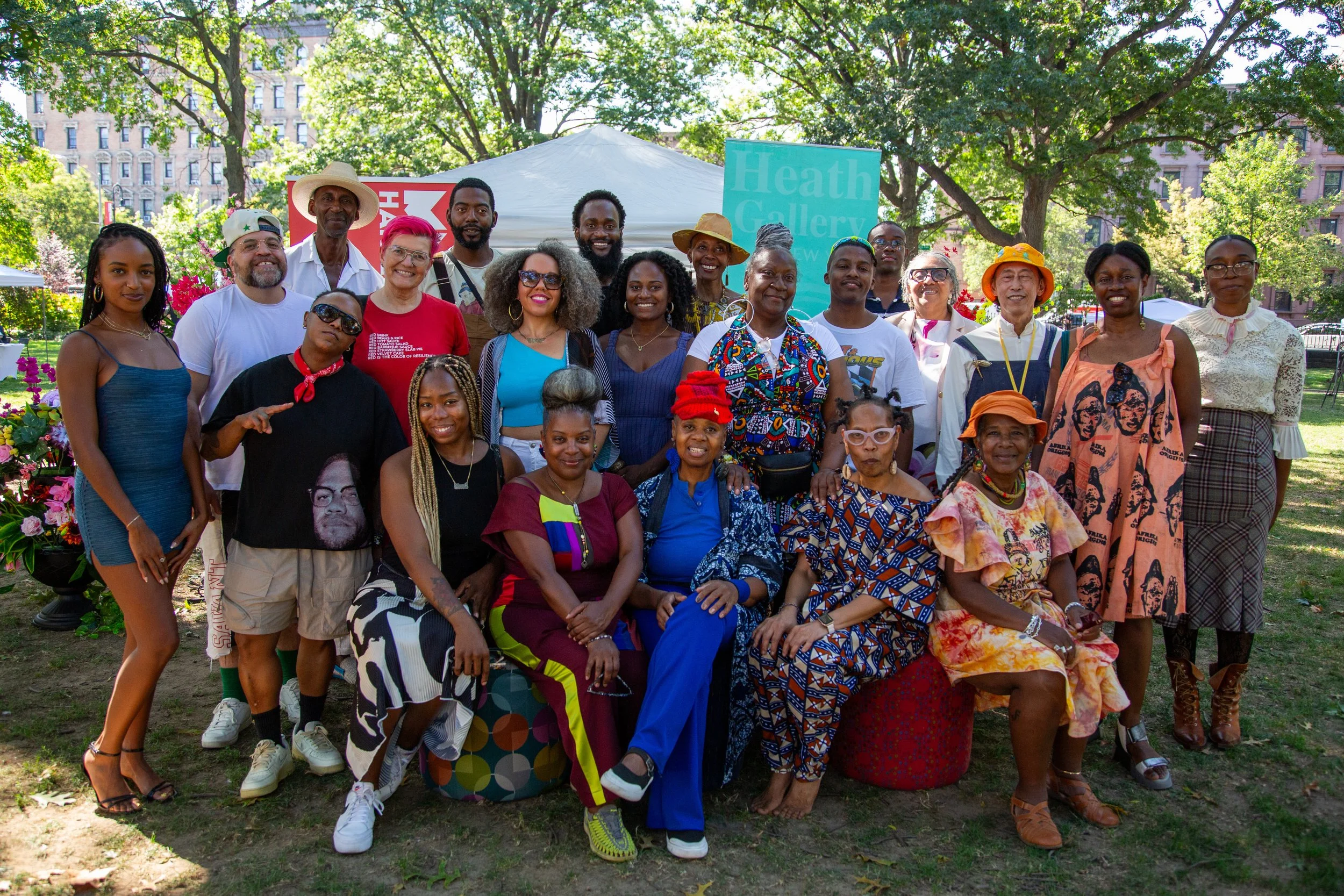 The 22 featured artists of We’re Outside 2025