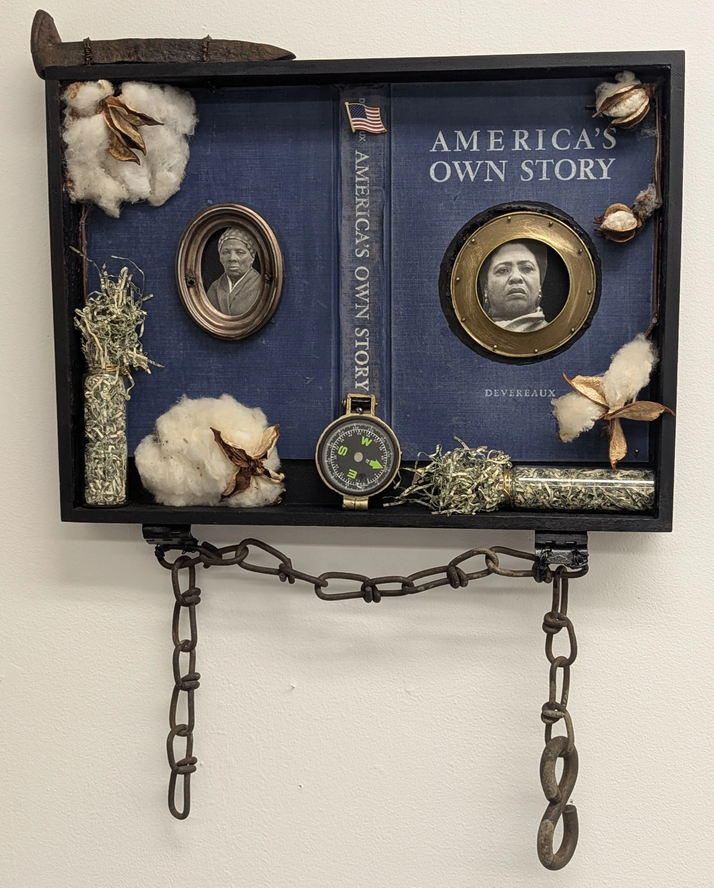 Harriet Tubman and Fannie Lou Hamer, Matriarchs of Liberation_(2026)_18x12_found object assemblage_$1,500. - Wilhelmina Grant (1).jpg