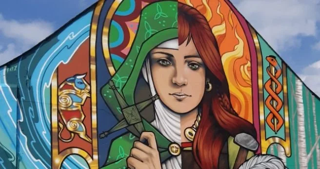 Celtic Goddess or Gaelic Saint, Bridget's Day welcomes the new year!