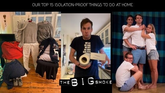 TOP 15 THINGS TO DO WHEN STUCK AT HOME