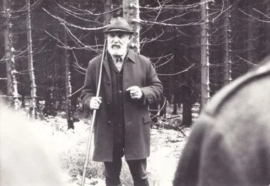 Josef Vágner in his winter years. Photo courtesy Lenka Vágnerová