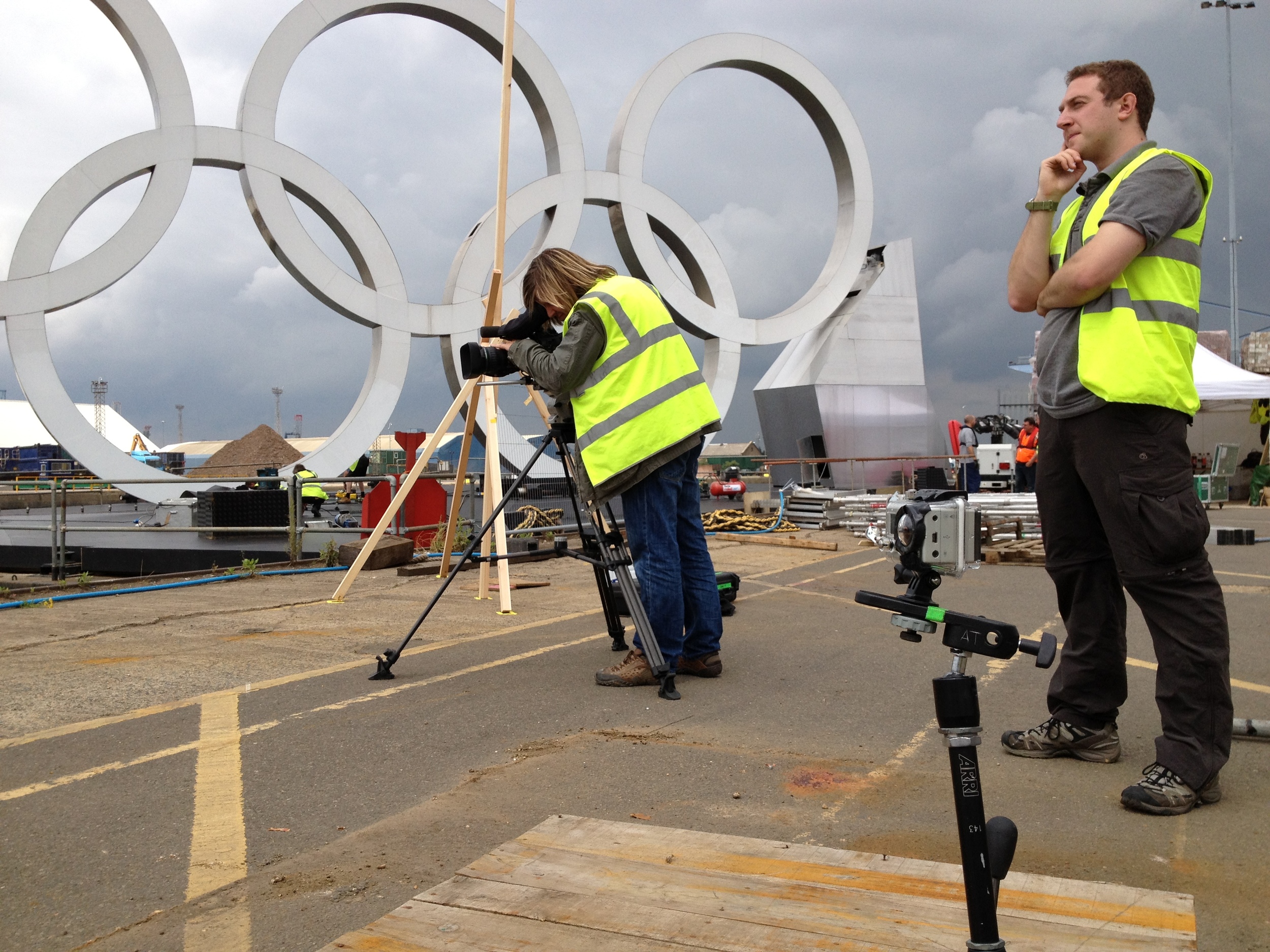 Promo Event for the Olympics at Tilbury Docks