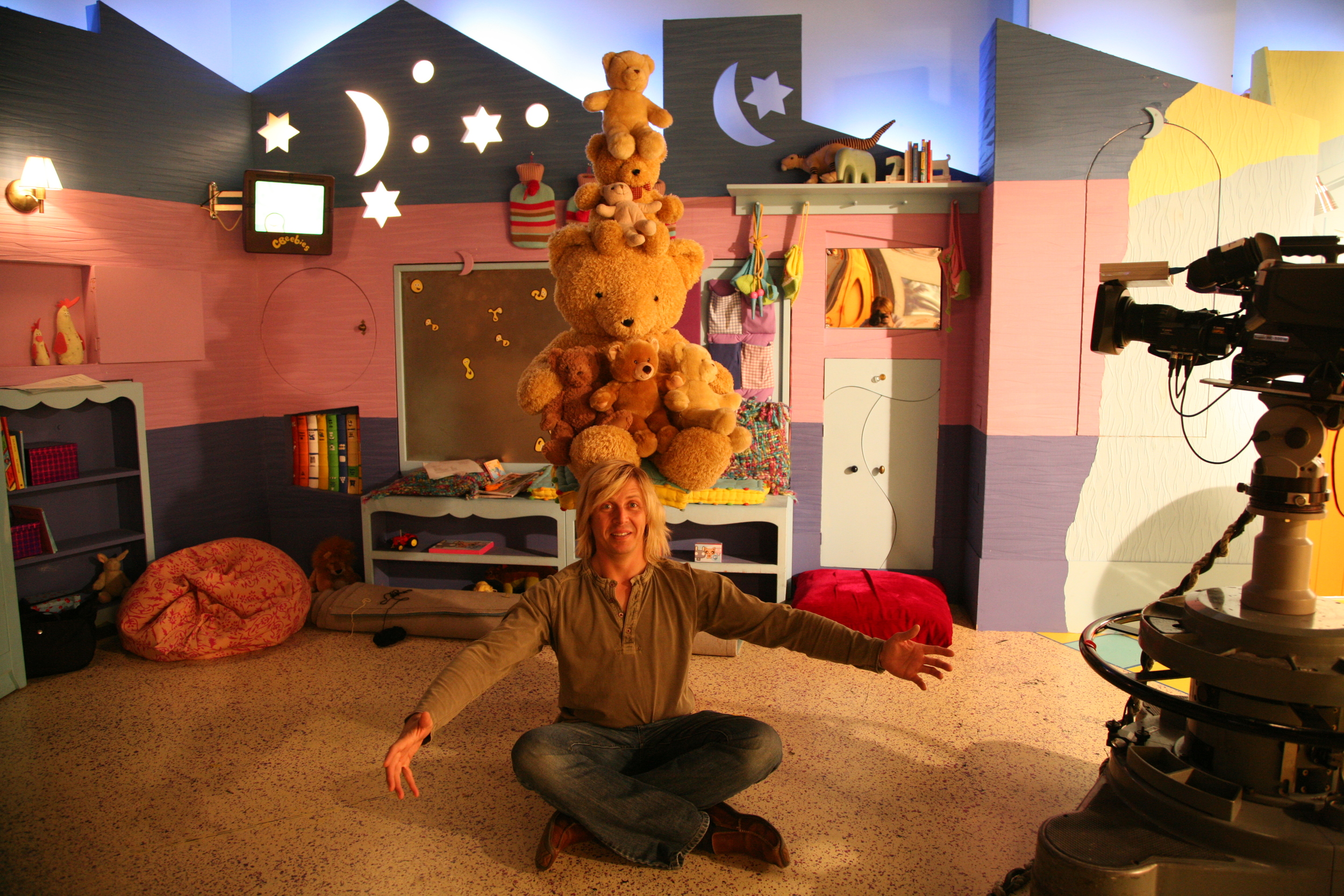 A Moment of silliness in CBeebies!