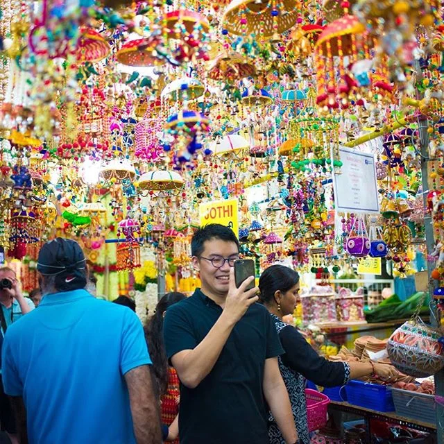 This guy is having a good day #singapore #selfie #color #littleindia #travel #thisiswherewereat