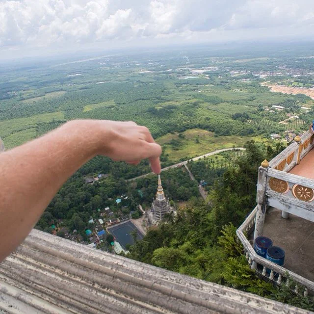 Tiger Temple. 1237 stairs to the top. #tigercavetemple #krabitown #temple #thailand #thisiswherewereat