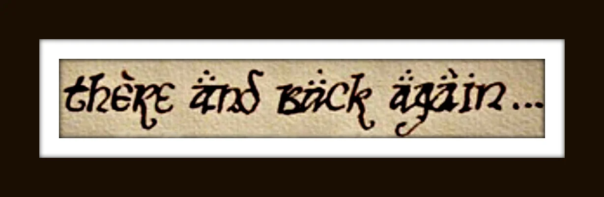 There and Back Again