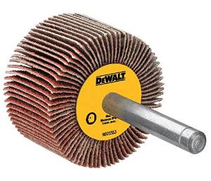 Flappy sanding discs you stick on a drill