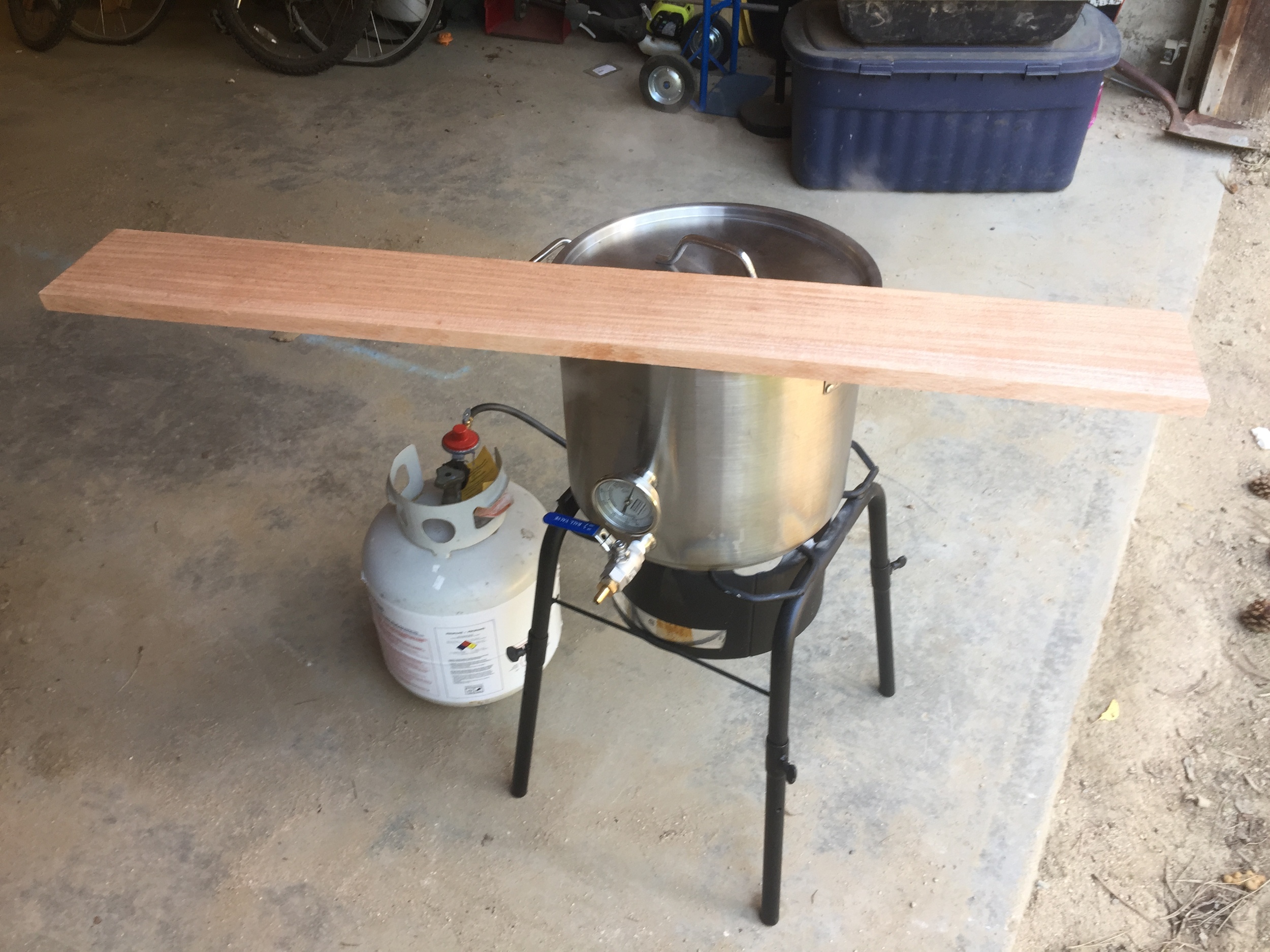 Another use of a mash kettle