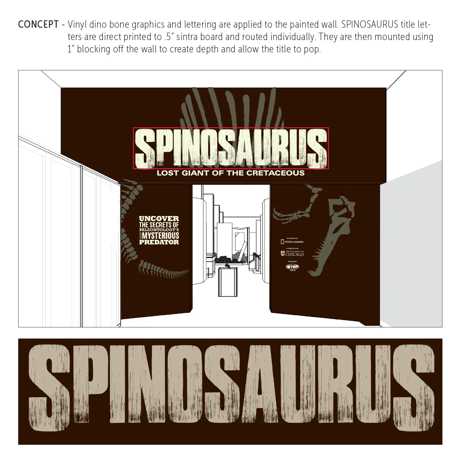 2014 Spinosaurus Exhibition Entrance
