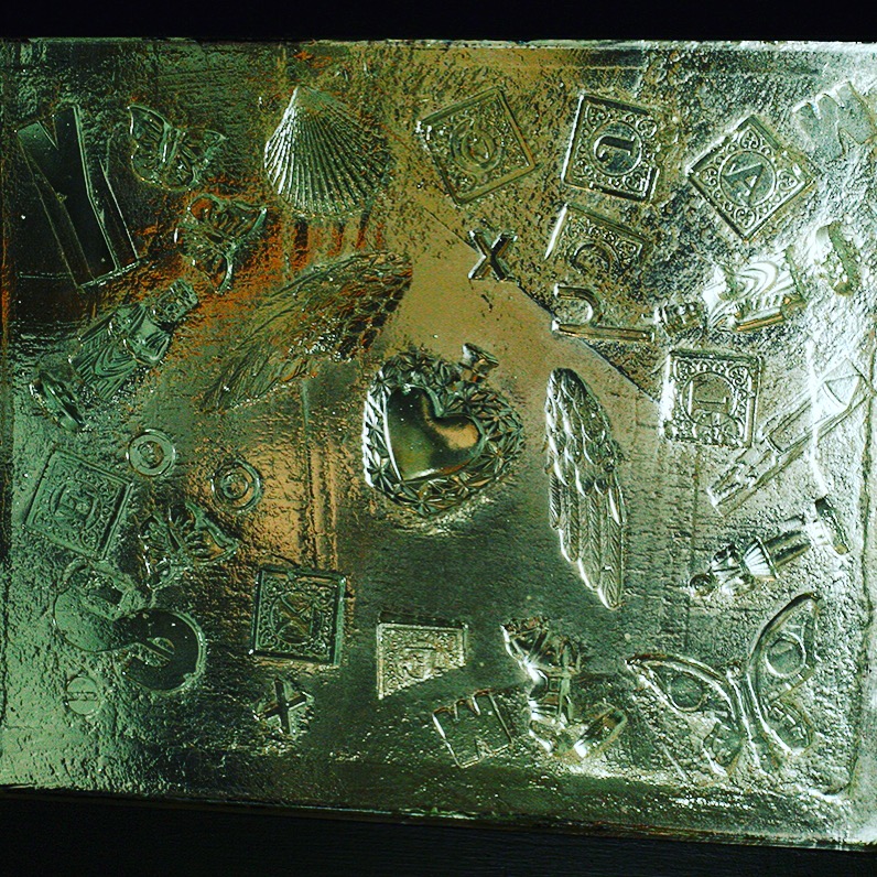 Closer View of Kiln Glass