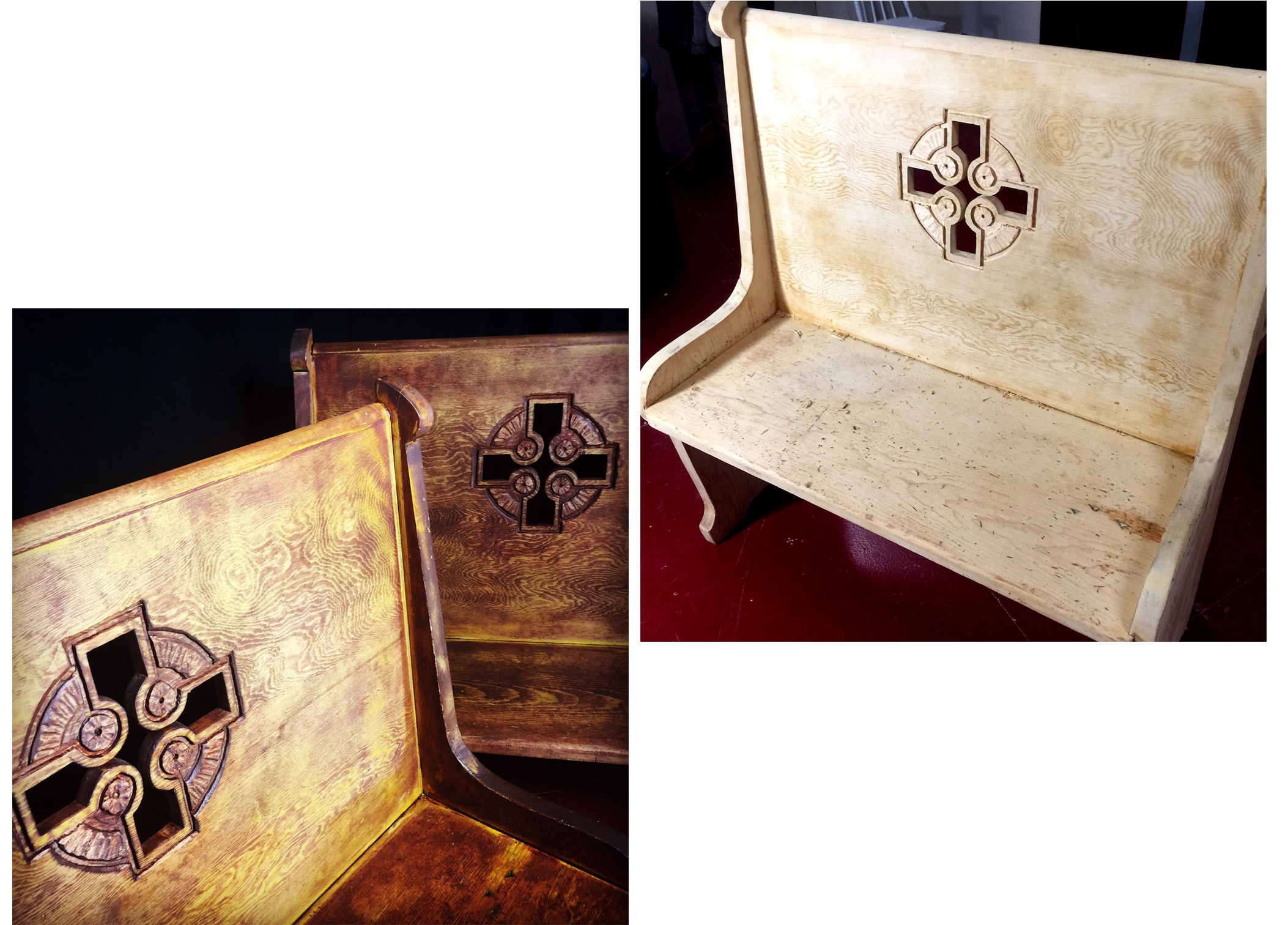 Hi-back Bench Makeover