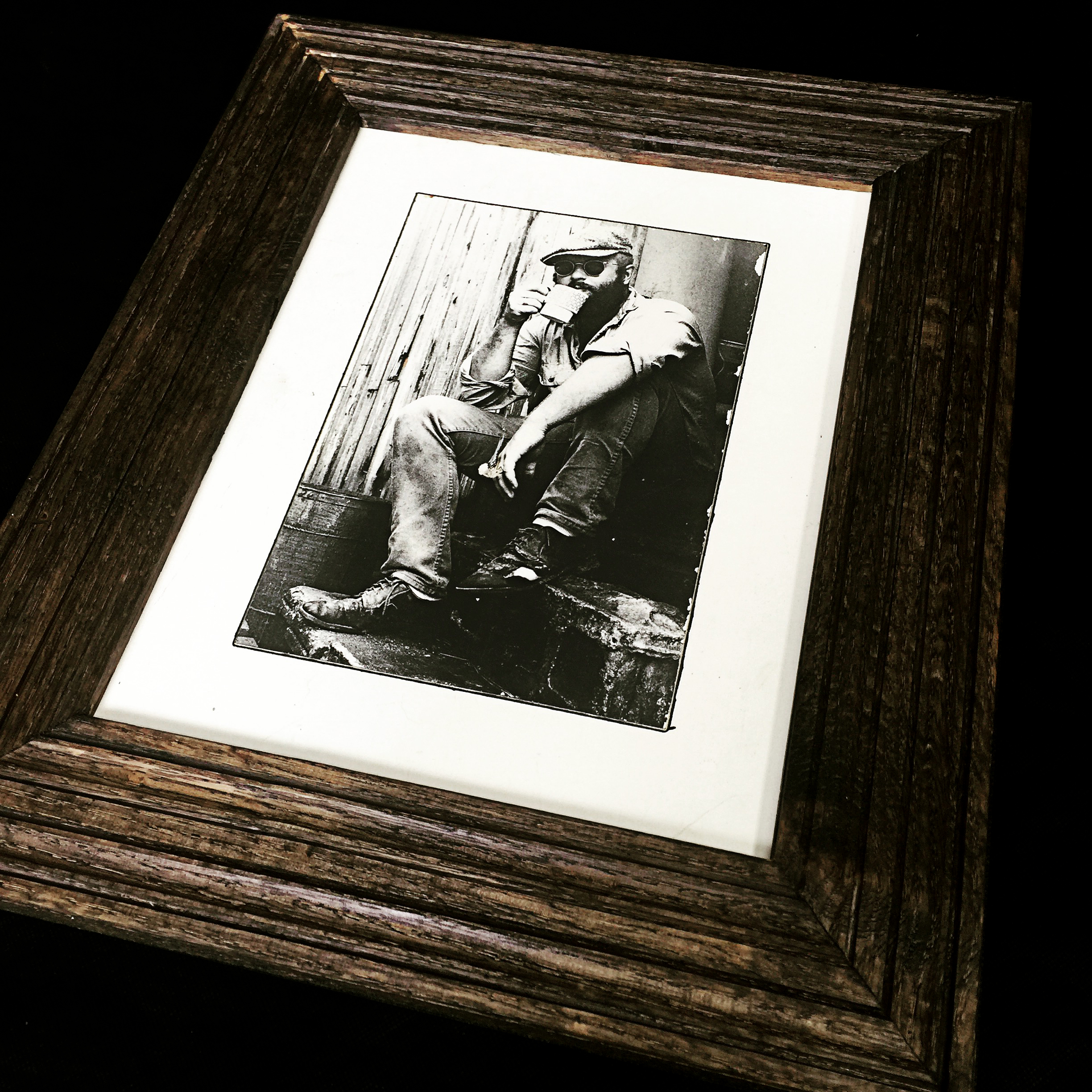 Ebonized Oak Frame