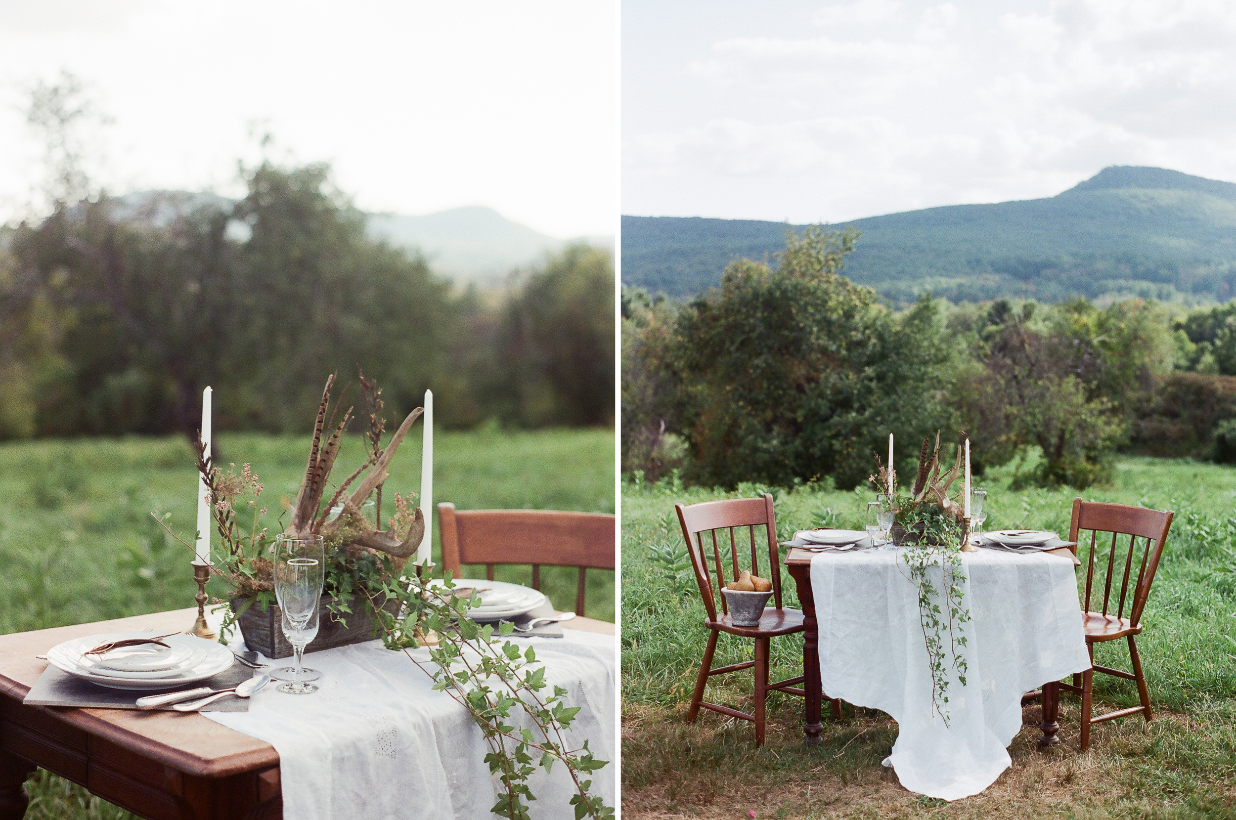 Simple, Elegant Wedding Table