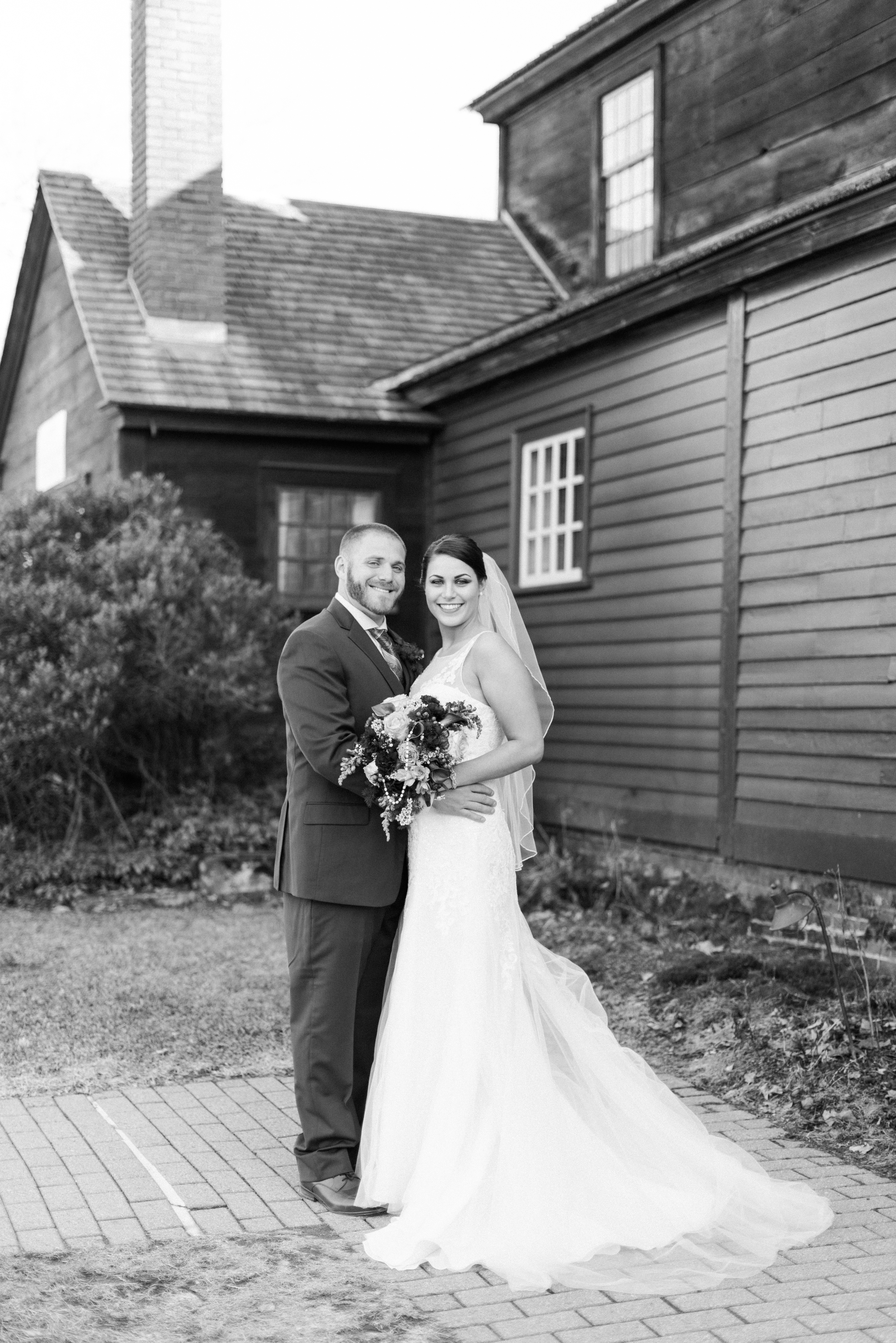 Bride and Groom in Western MA