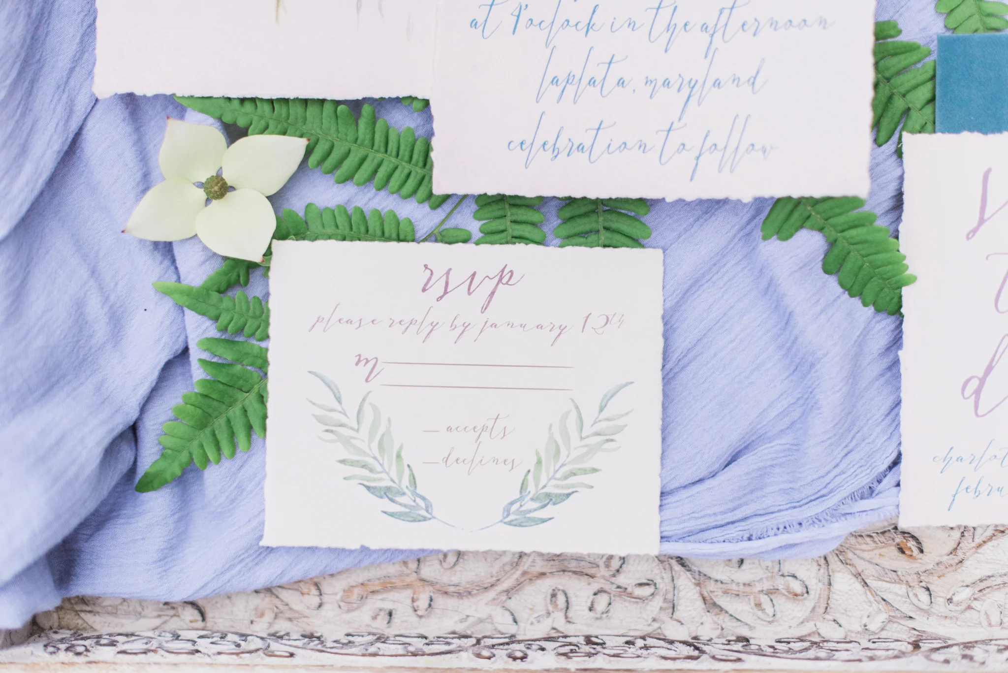 Fine Art Wedding Invitations