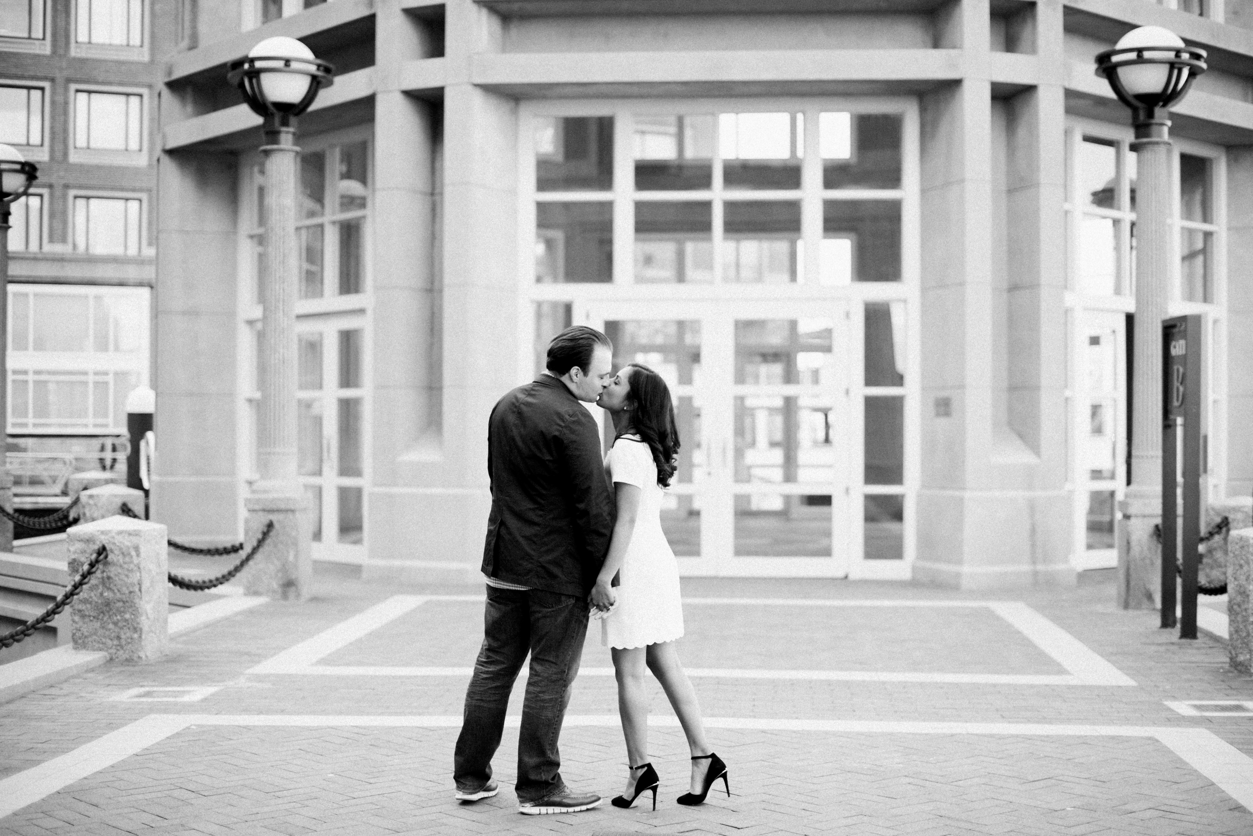 Wedding Portraits at Boston Harbor